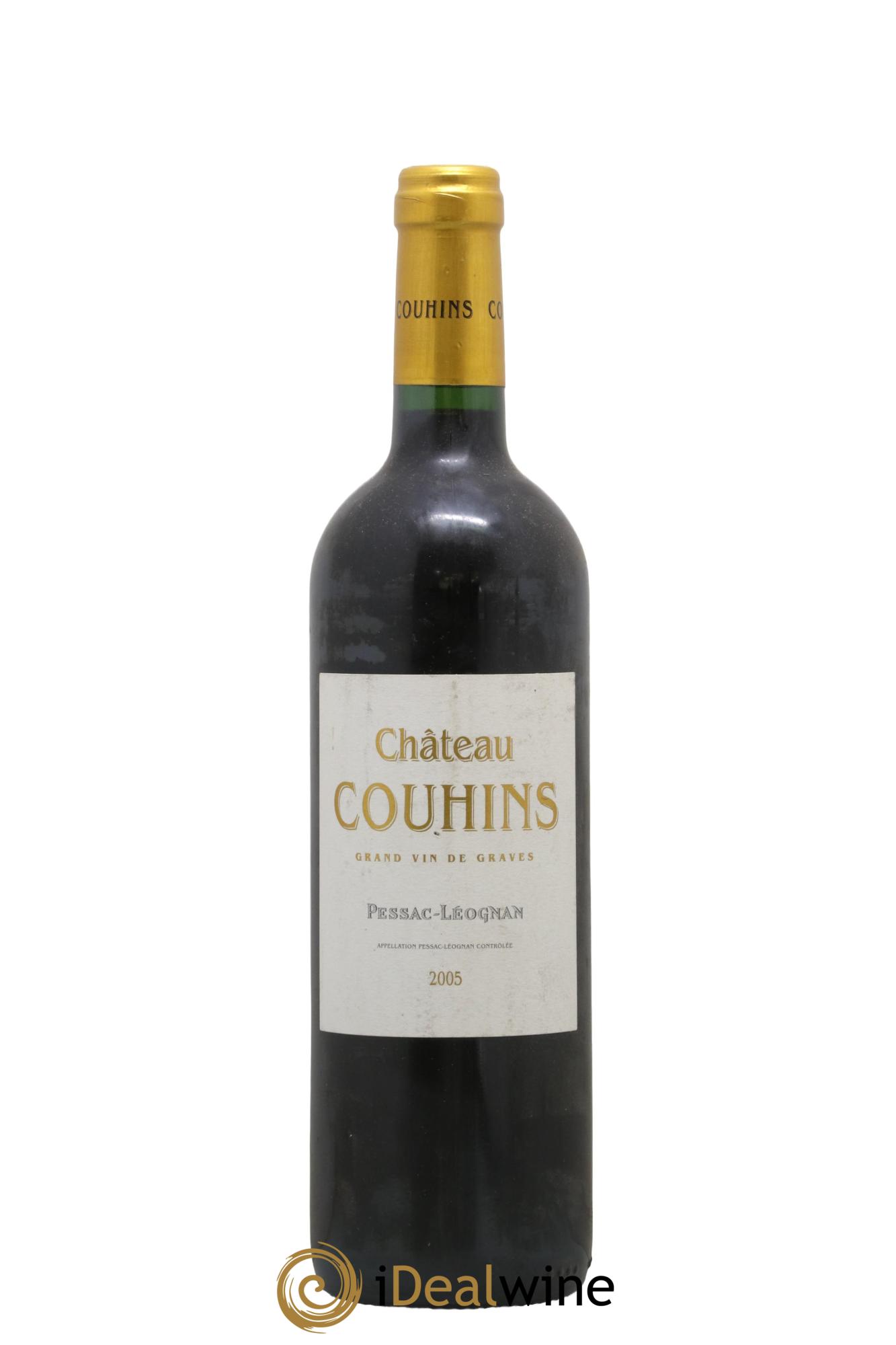 Château Couhins 2005 - Lot de 1 bouteille - 0