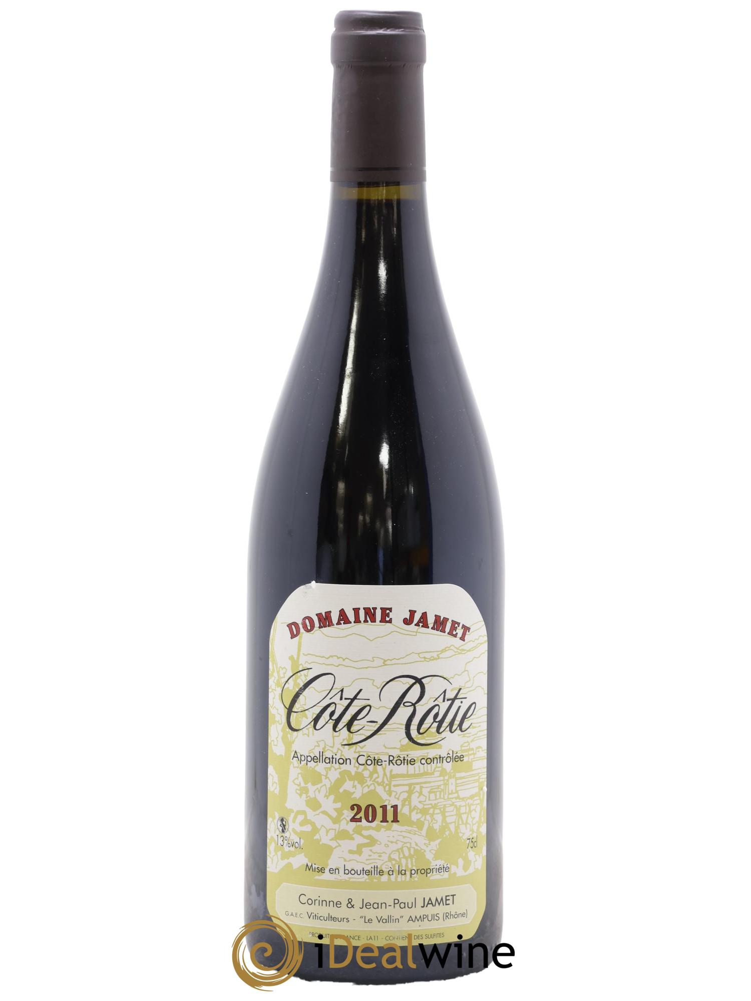 Côte-Rôtie Jamet (Domaine) 2011 - Lot de 1 bouteille - 0
