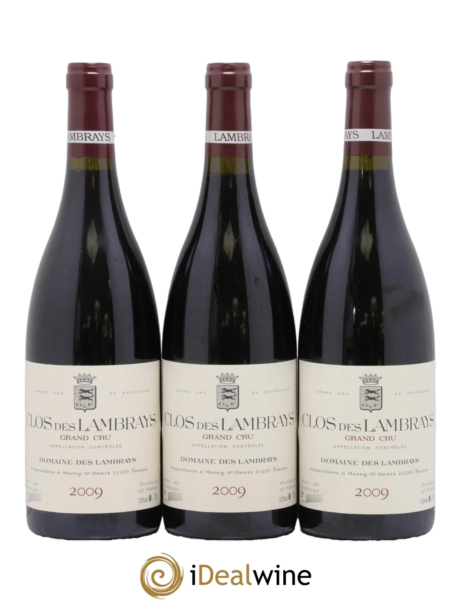 Clos des Lambrays Grand Cru Domaine des Lambrays 2009 - Lotto di 6 bottiglie - 2