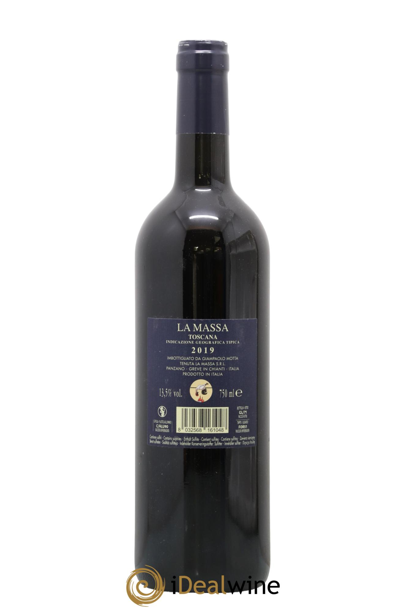 Toscana IGT La Massa 2019 - Lot de 1 bouteille - 1