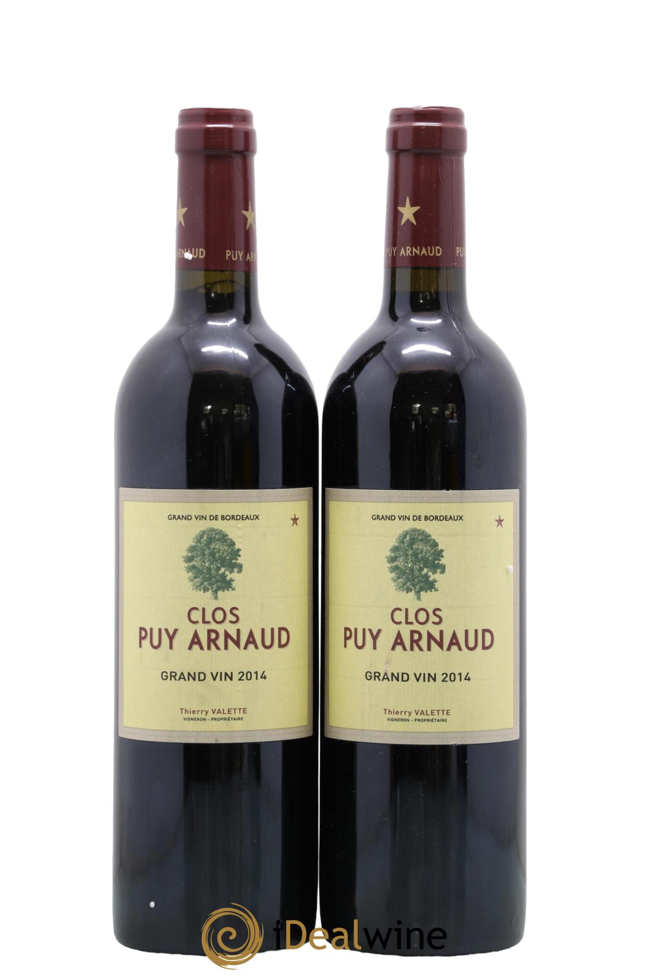 Clos Puy Arnaud 2014 - Lot de 2 bouteilles - 0