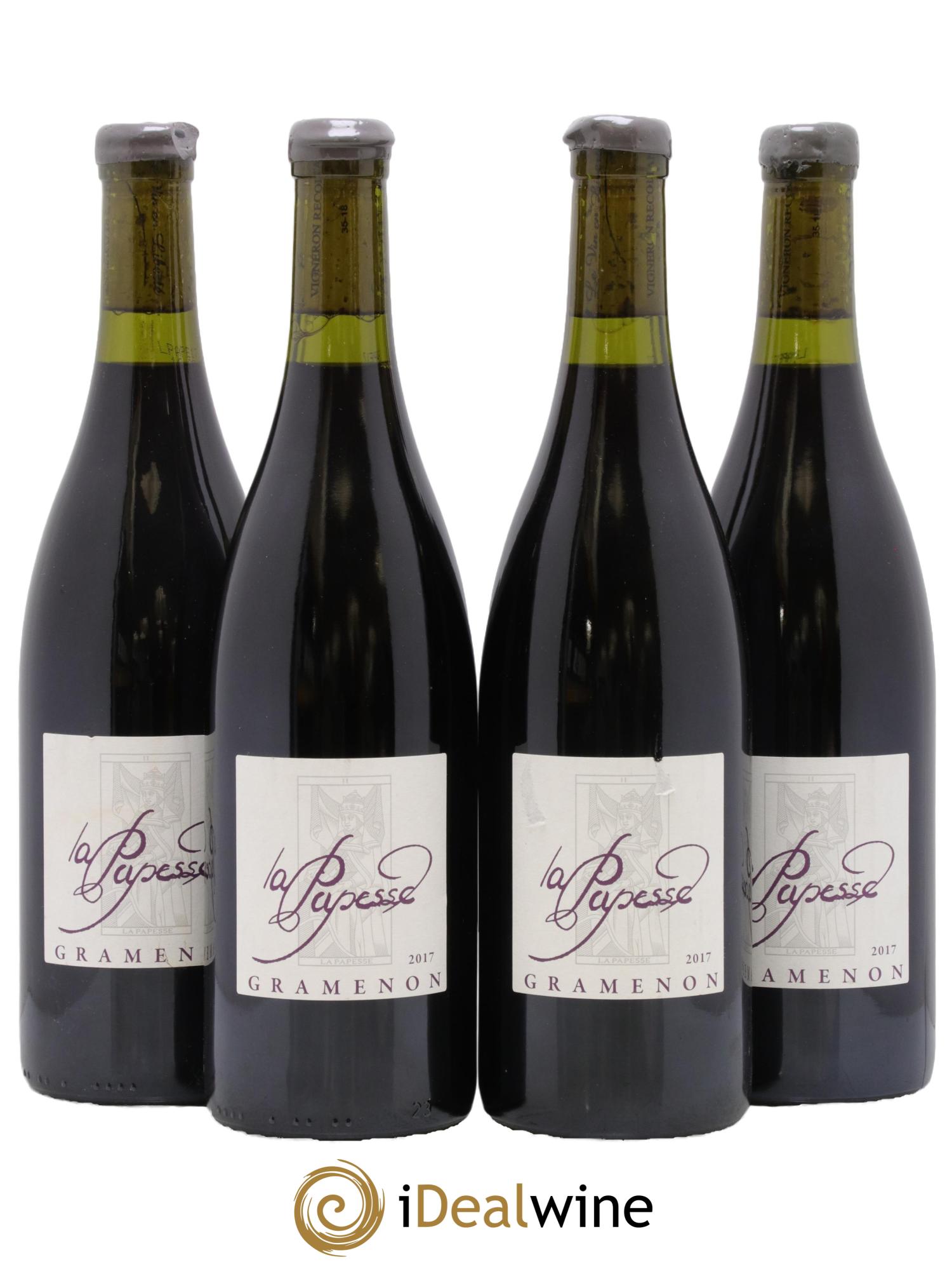 Côtes-du-Rhône La Papesse Gramenon (Domaine) 2017 - Lot of 4 bottles - 0