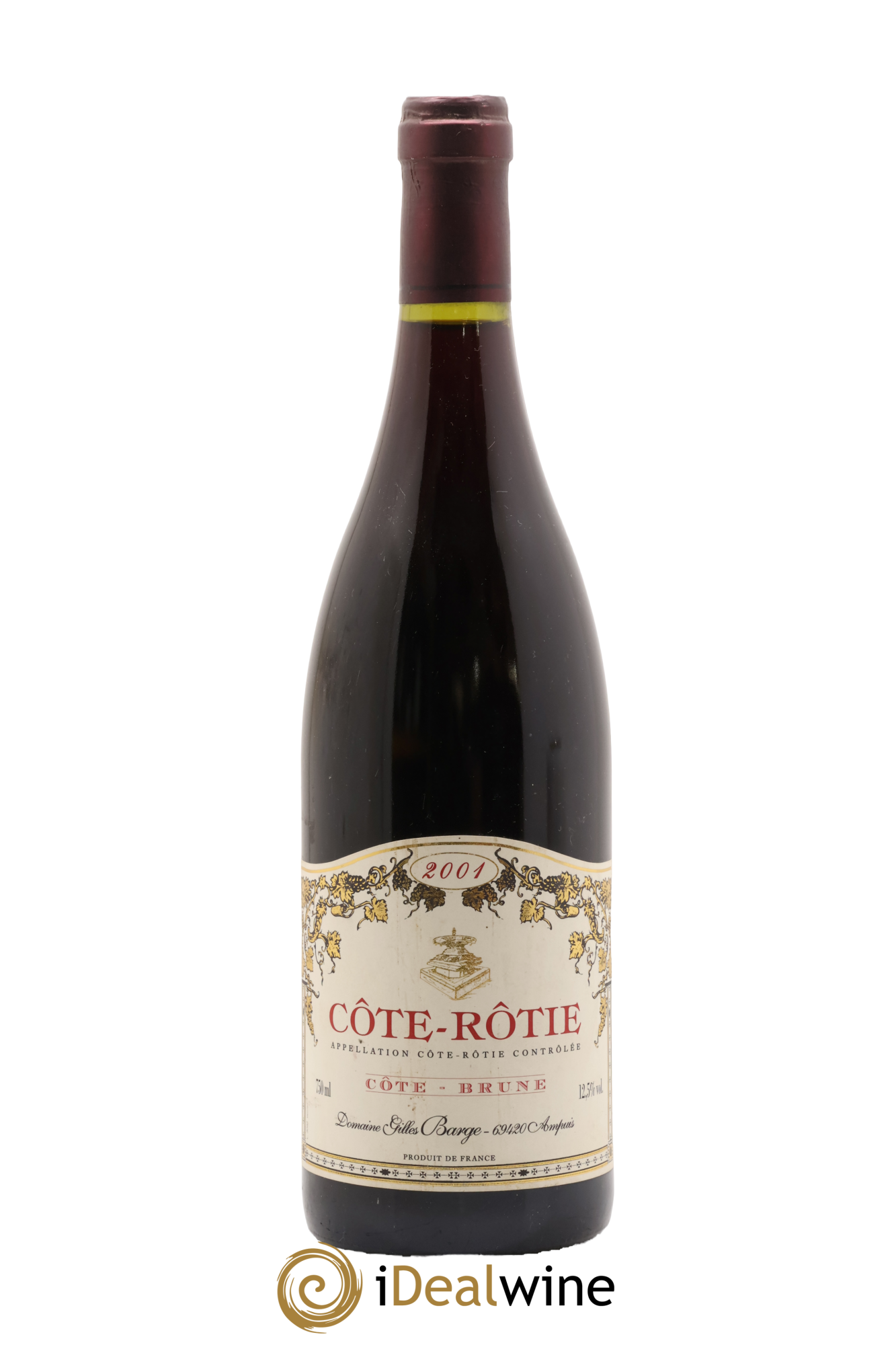 Côte-Rôtie Côte-Brune Barge (Domaine) 2001 - Lot de 1 bouteille - 0