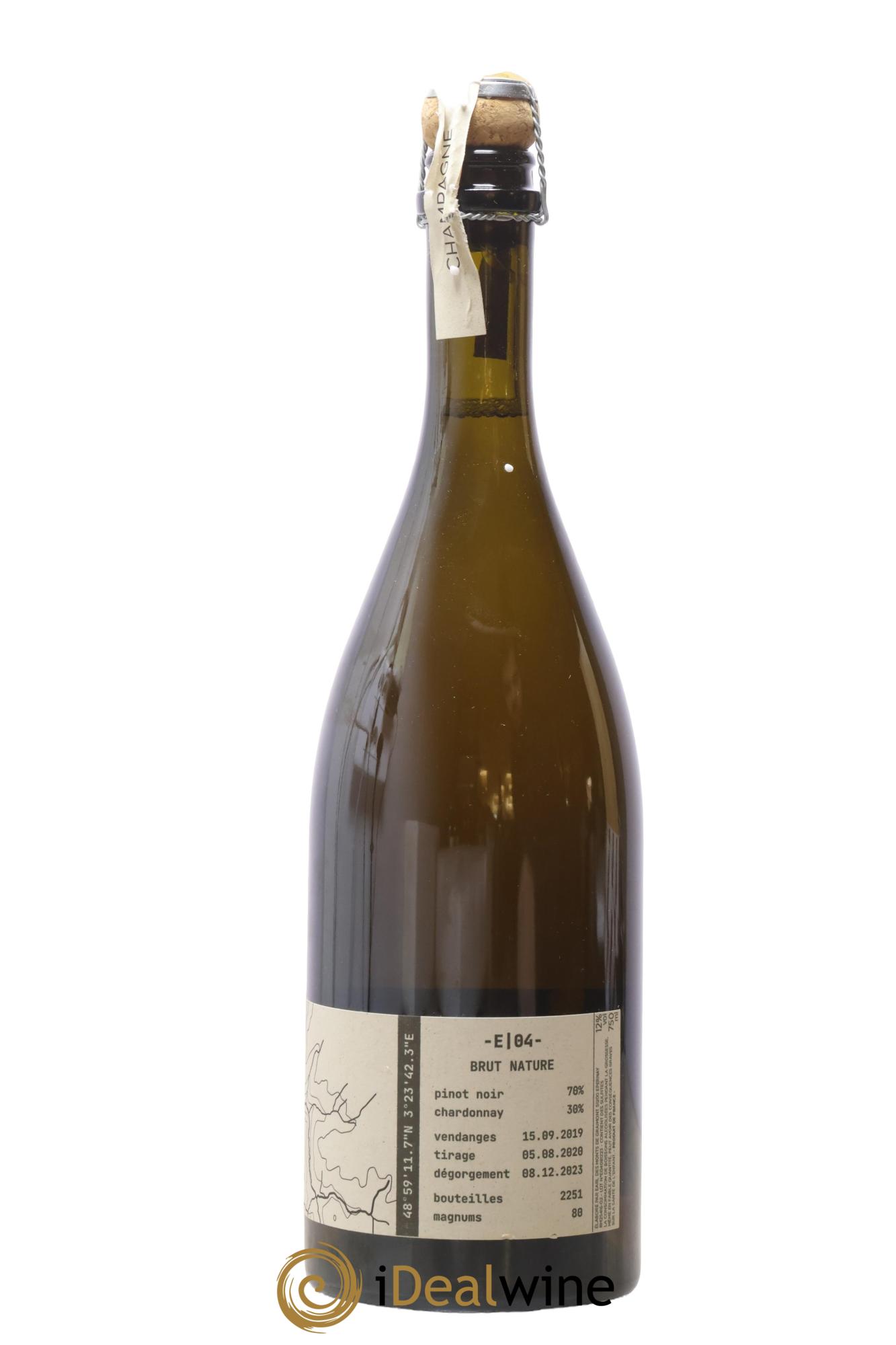 Brut Nature Exploration 04 Tom Gauditiabois 2019 - Posten von 1 Flasche - 1