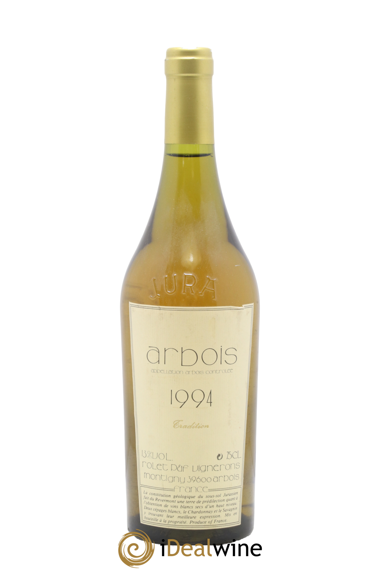 Arbois Domaine Rolet 1994 - Lot de 1 bouteille - 0
