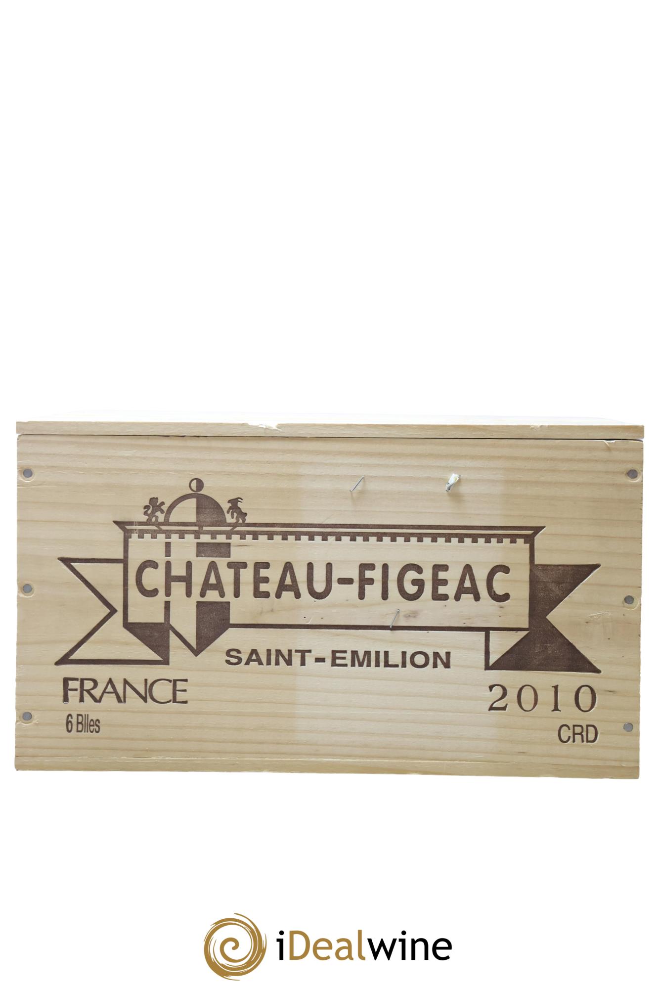 Château Figeac 1er Grand Cru Classé A 2010 - Lot de 6 bouteilles - 5