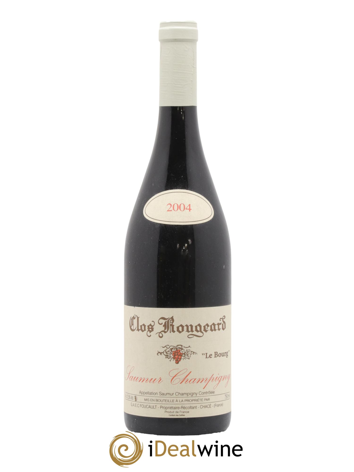Saumur-Champigny Le Bourg Clos Rougeard 2004 - Lot de 1 bouteille - 0