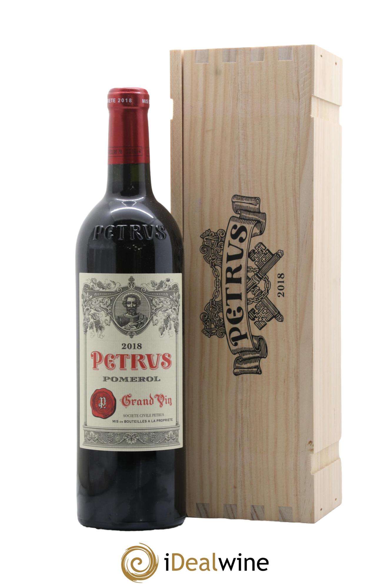 Petrus 2018 - Lot de 1 bouteille - 0