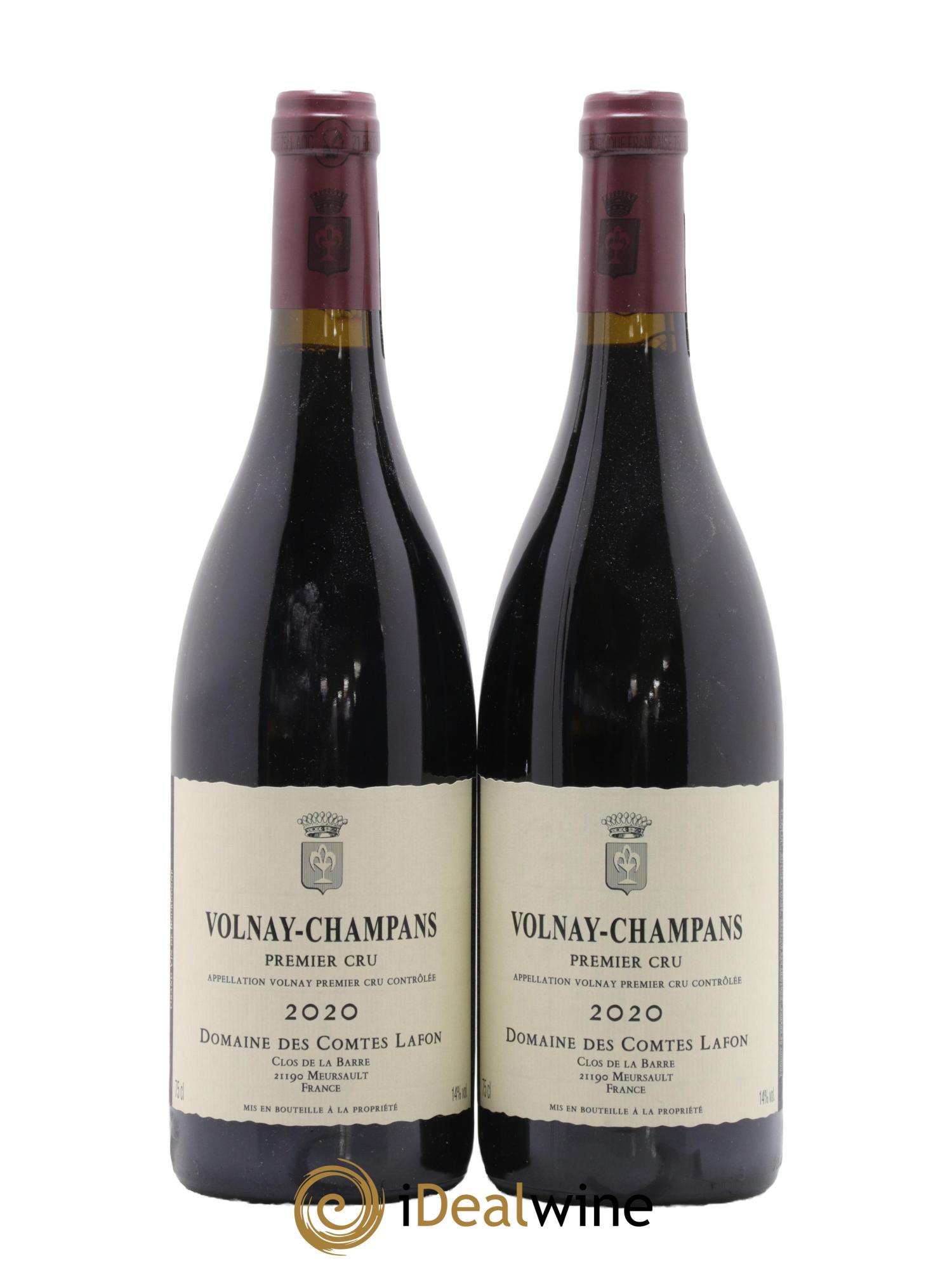 Volnay 1er Cru Champans Comtes Lafon (Domaine des) 2020 - Lot de 2 bouteilles - 0