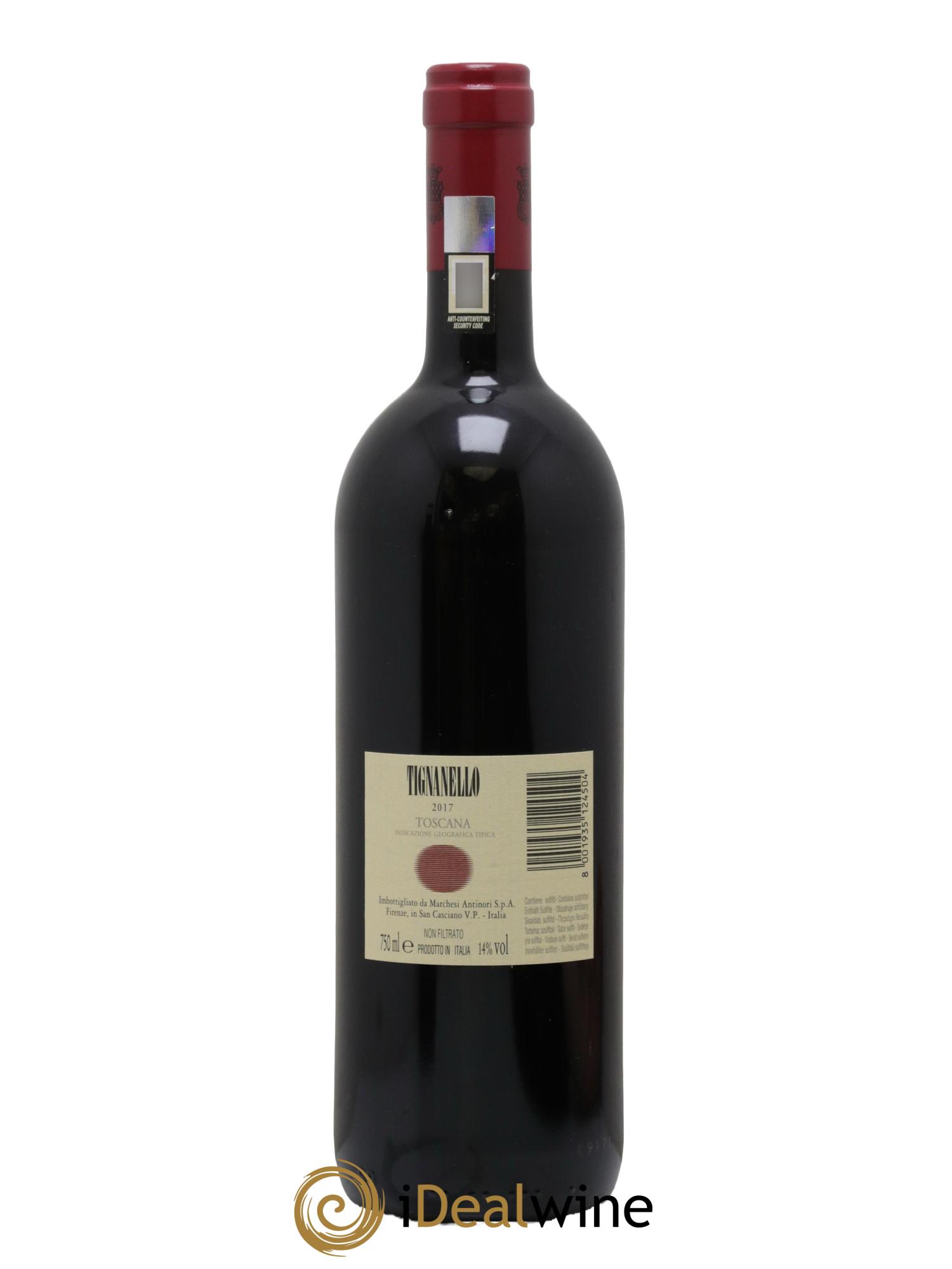 Toscana IGT Tignanello Tenuta Tignanello - Marchesi Antinori 2017 - Lot of 1 bottle - 1