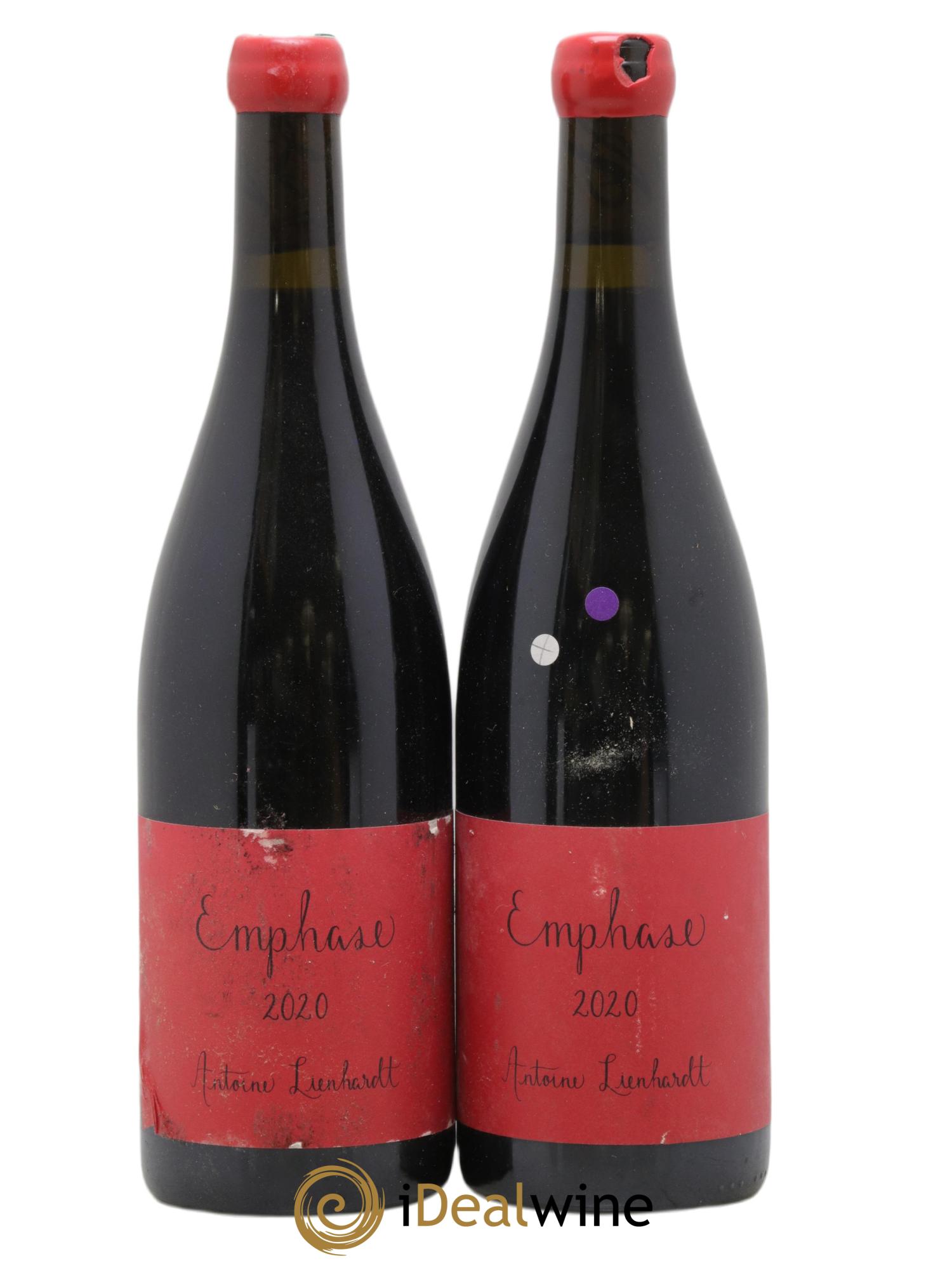 Côte de Nuits-Villages Emphase Antoine Lienhardt 2020 - Lot de 2 bouteilles - 0