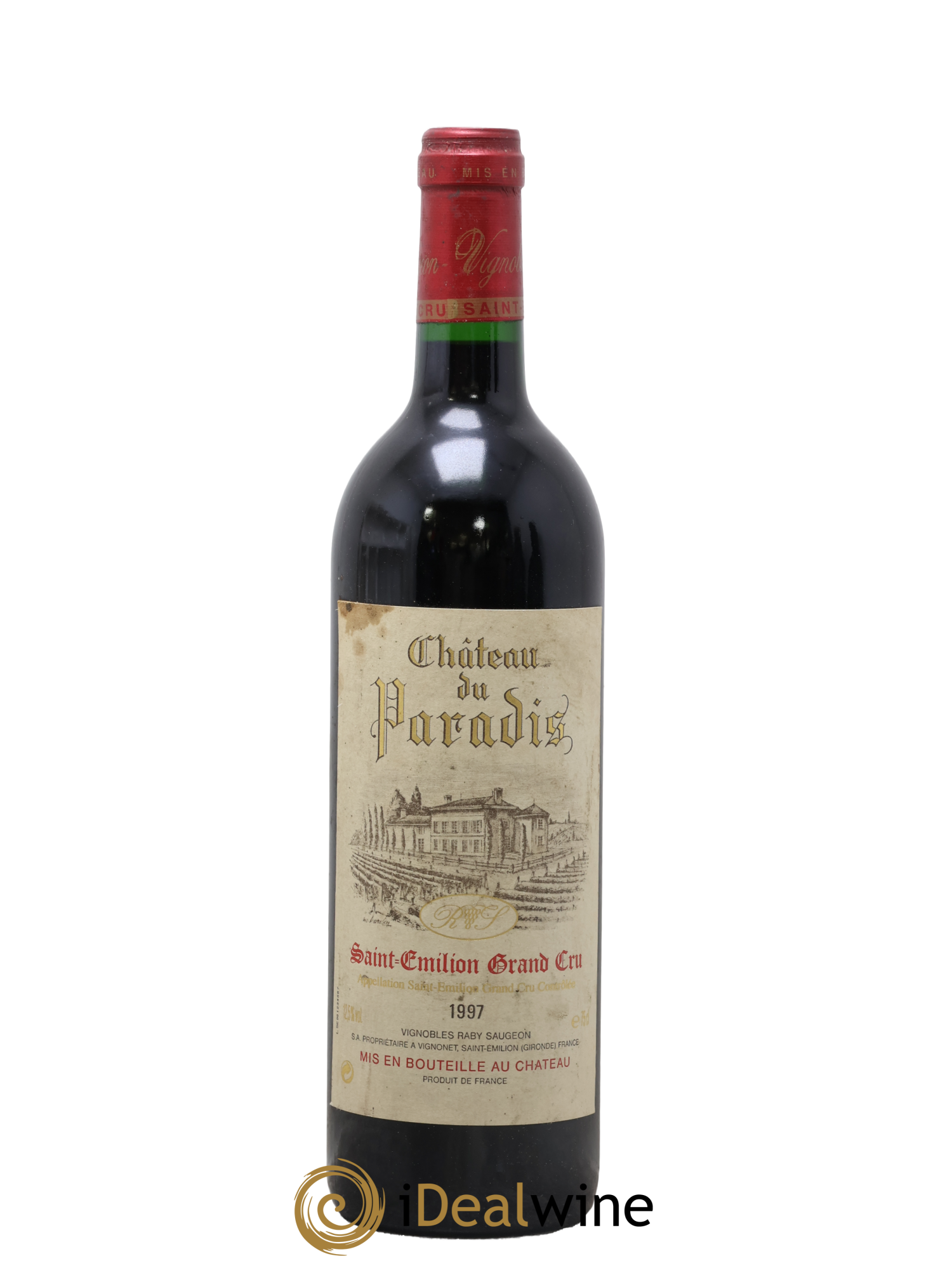 Saint-Émilion Grand Cru Château Du Paradis 1997 - Posten von 1 Flasche - 0