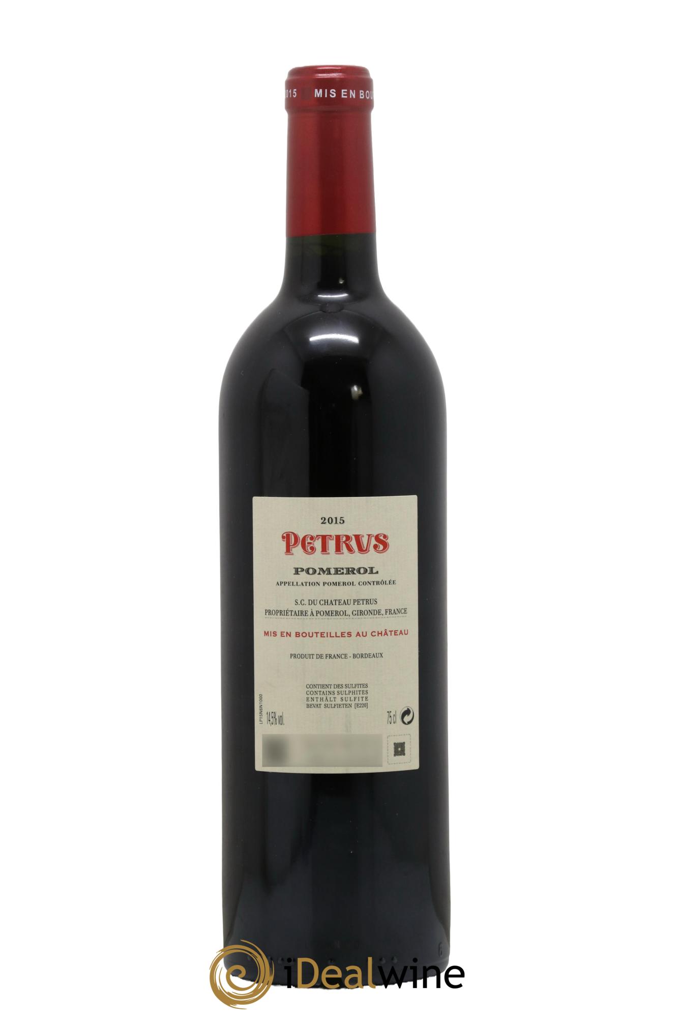Petrus 2015 - Lotto di 1 bottiglia - 1