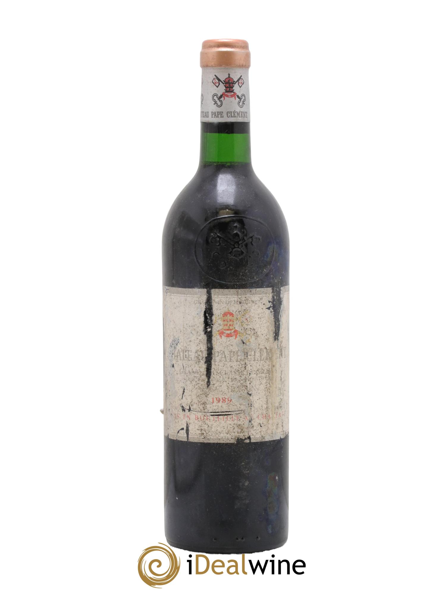 Château Pape Clément Cru Classé de Graves 1989 - Lot de 1 bouteille - 0
