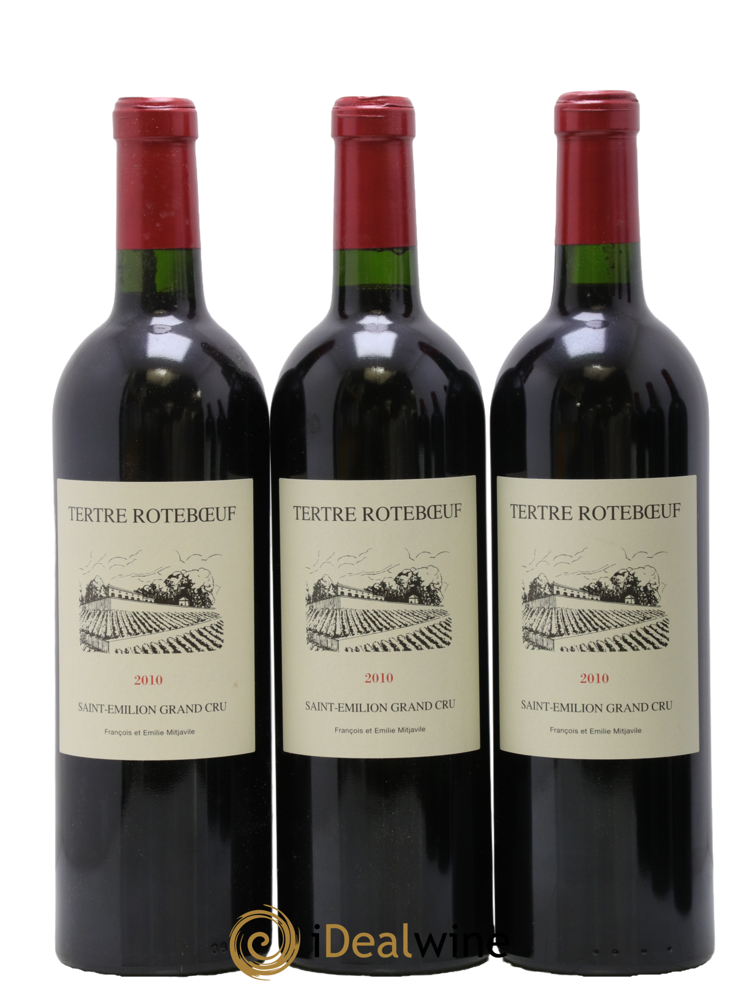 Château Tertre Roteboeuf 2010 - Posten von 6 Flaschen - 1
