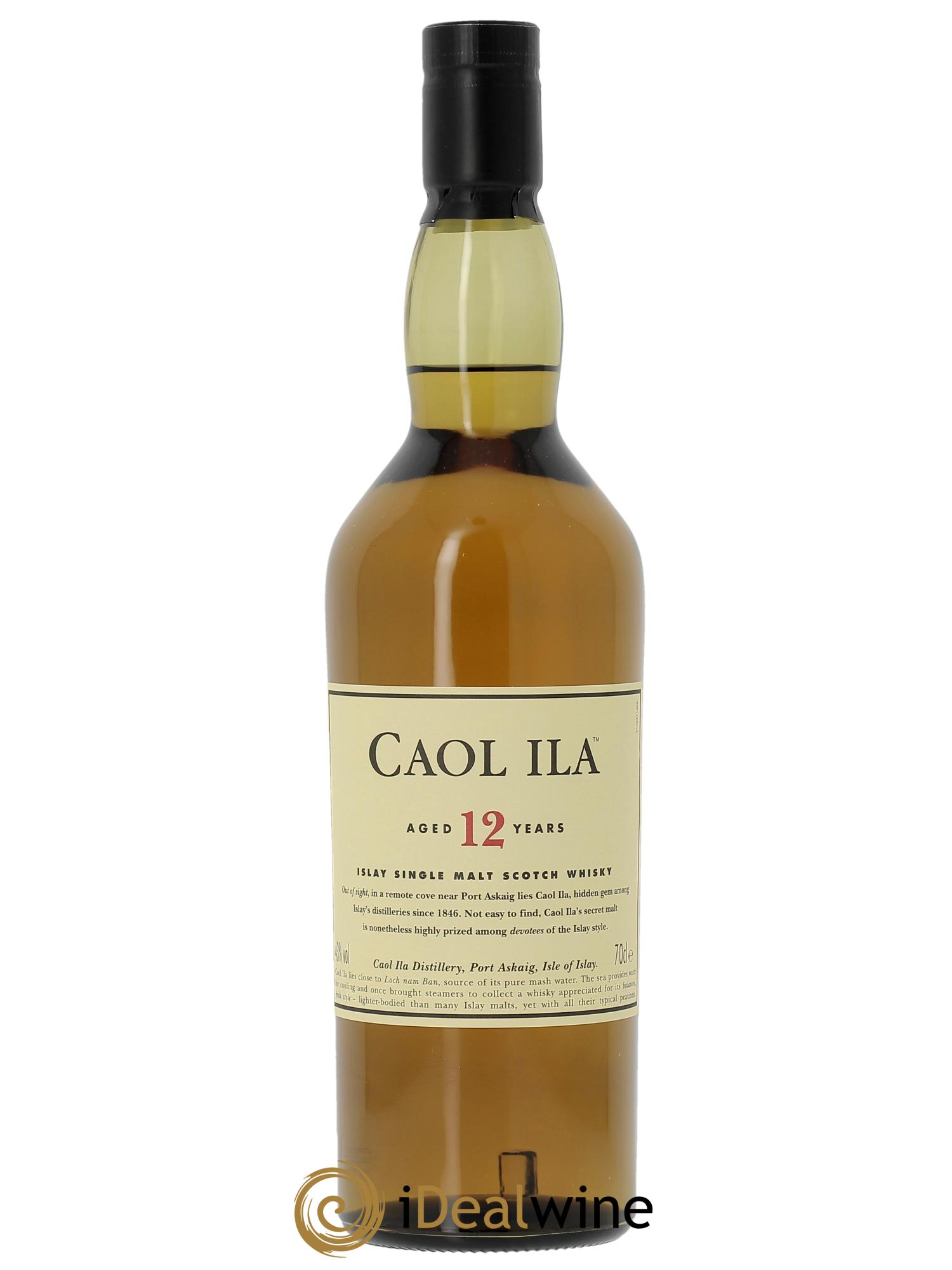 Whisky Caol Ila 12 years 43° - Lot of 1 bottle - 1