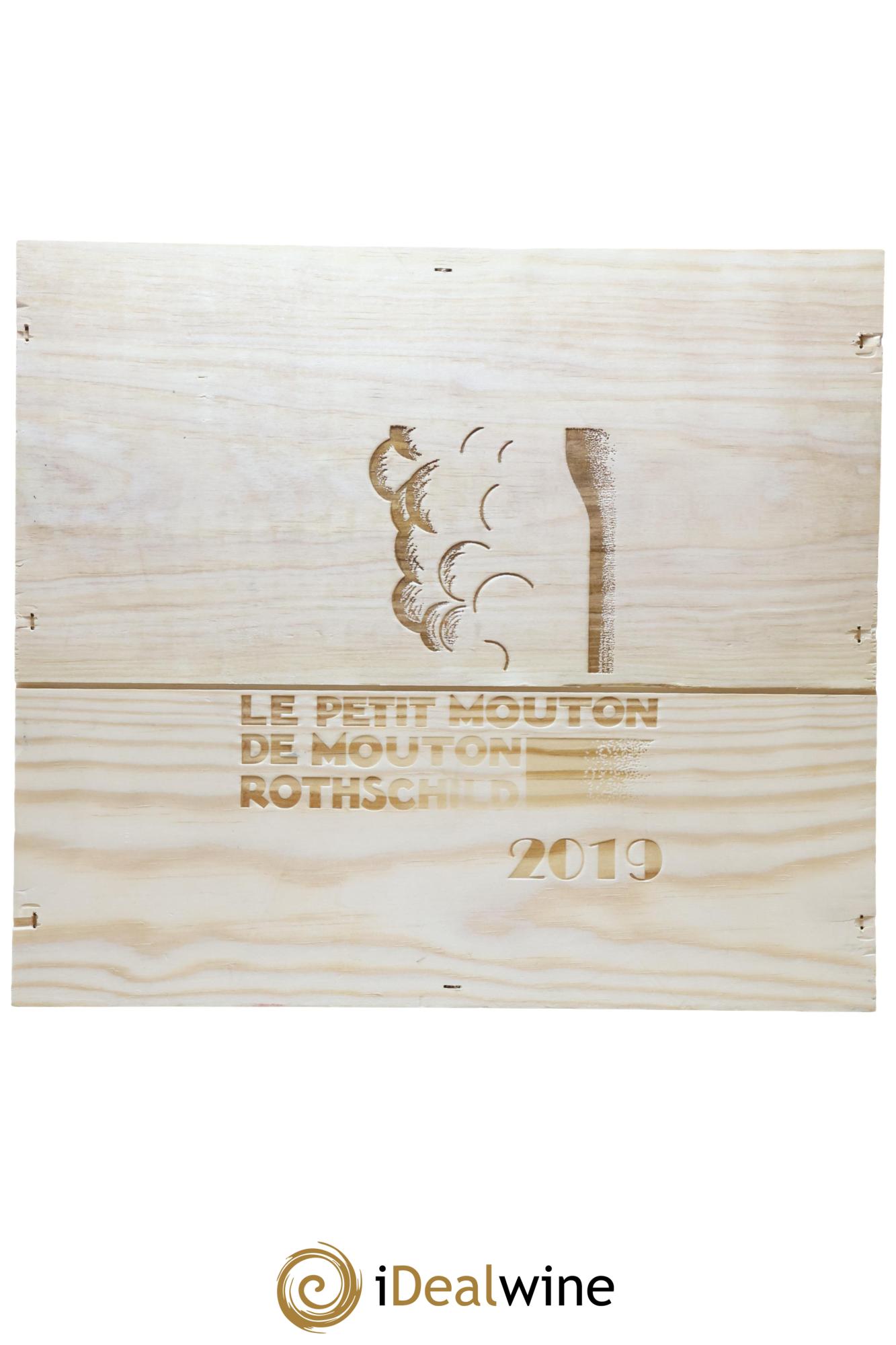 Petit Mouton Second Vin  2019 - Lot de 3 bouteilles - 2