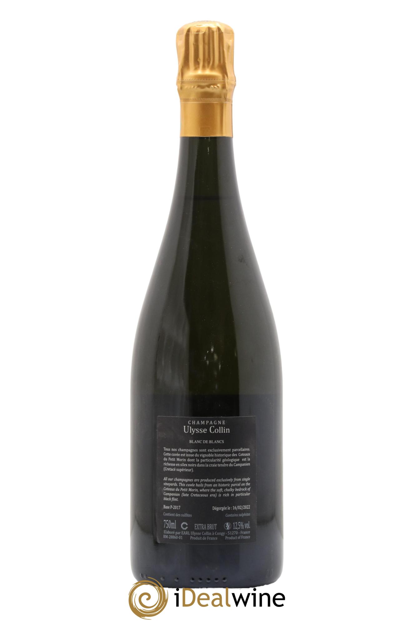 Les Pierrières Blancs de Blancs Extra-Brut Ulysse Collin - Lotto di 1 bottiglia - 1