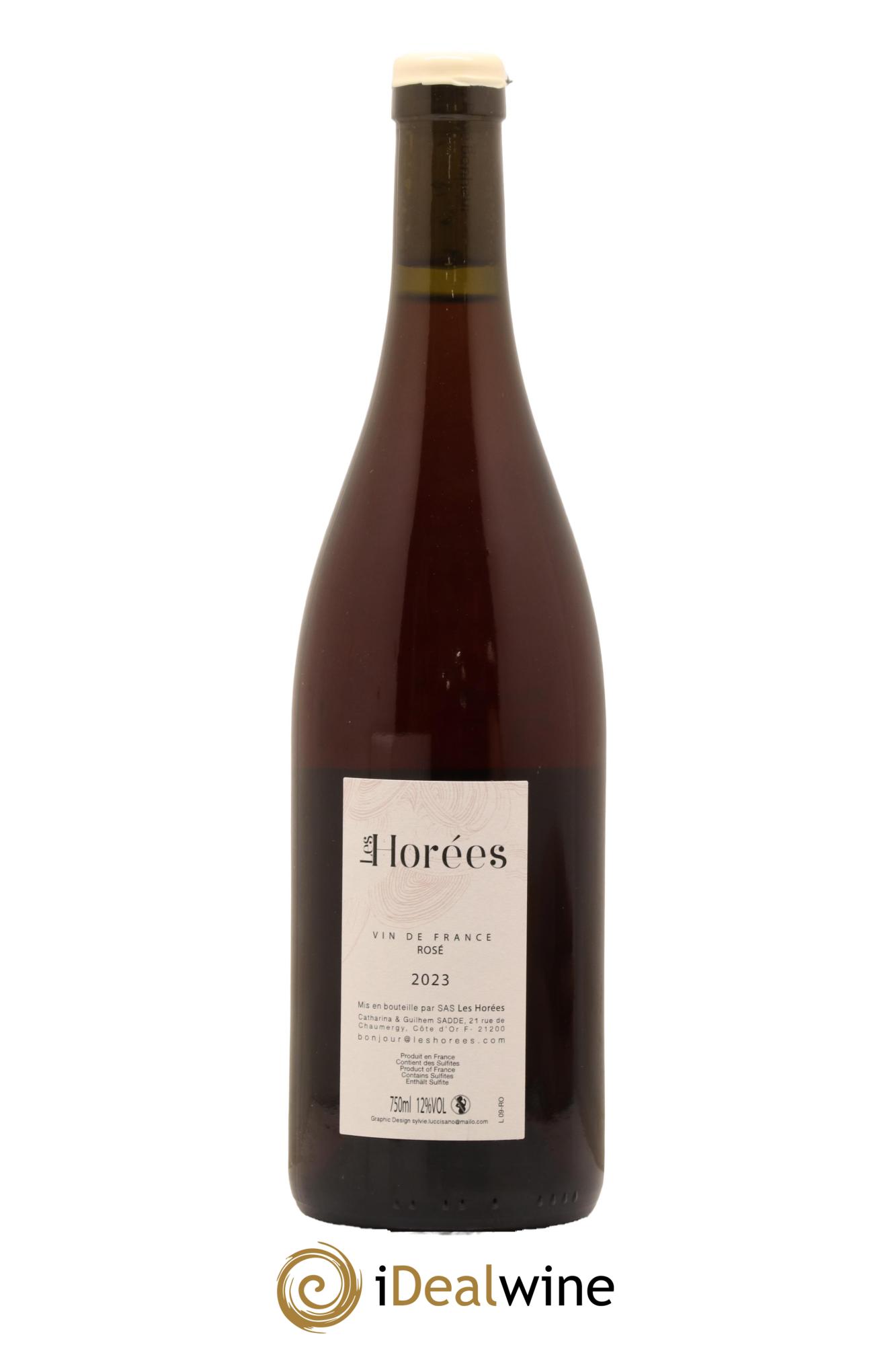 Bourgogne Rosé Bonheur Les Horées 2023 - Lot de 1 bouteille - 1