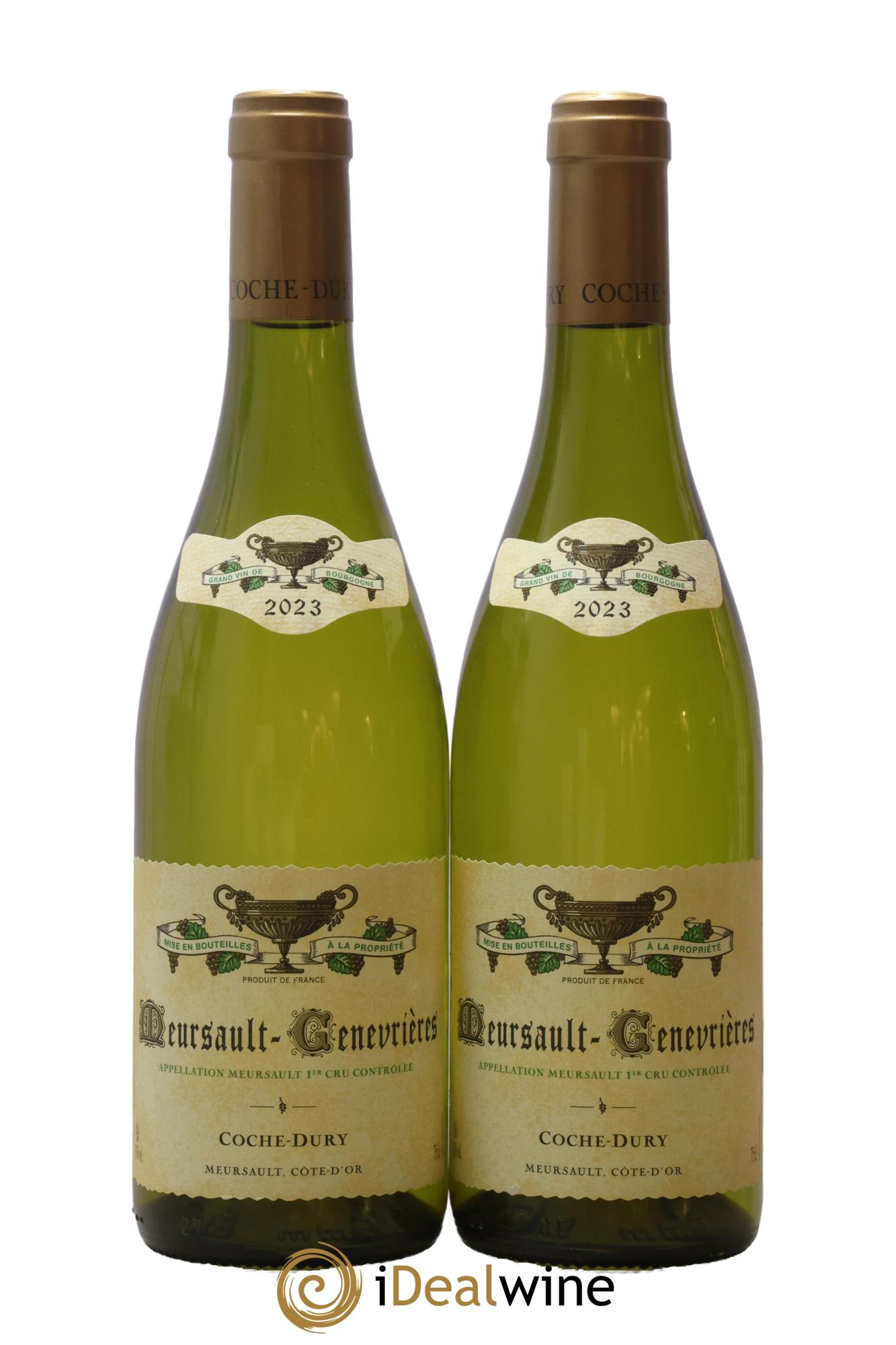 Meursault 1er Cru Genevrières Coche Dury (Domaine) 2023 - Lot de 2 bouteilles - 0