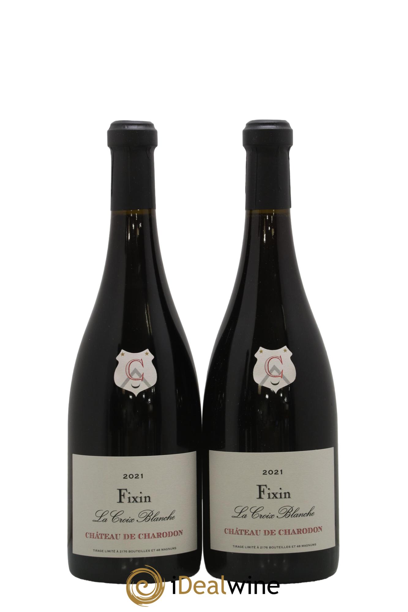 Fixin 1er Cru La Croix Blanche Château Charodon 2021 - Lot de 2 bouteilles - 0