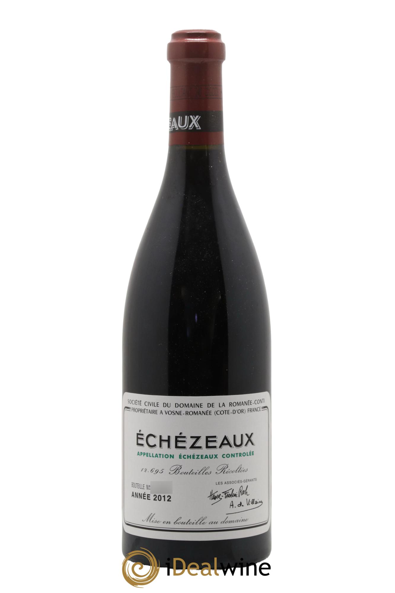 Echezeaux Grand Cru Domaine de la Romanée-Conti 2012 - Lot of 1 bottle - 0