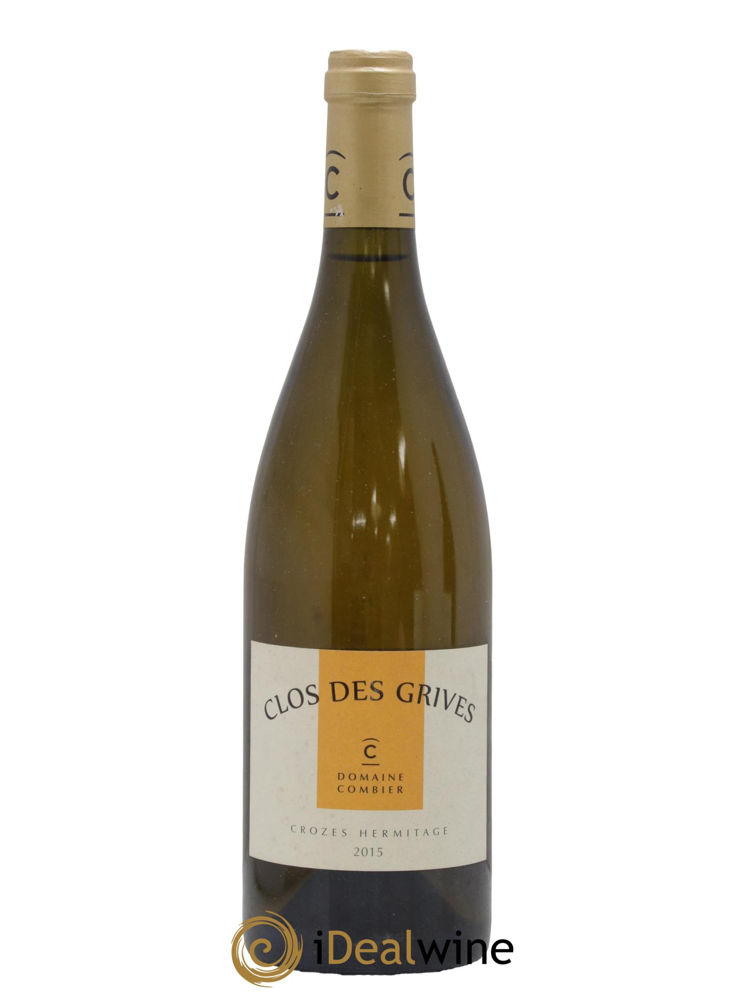 Crozes-Hermitage Clos des Grives Combier 2015 - Lot de 1 bouteille - 0