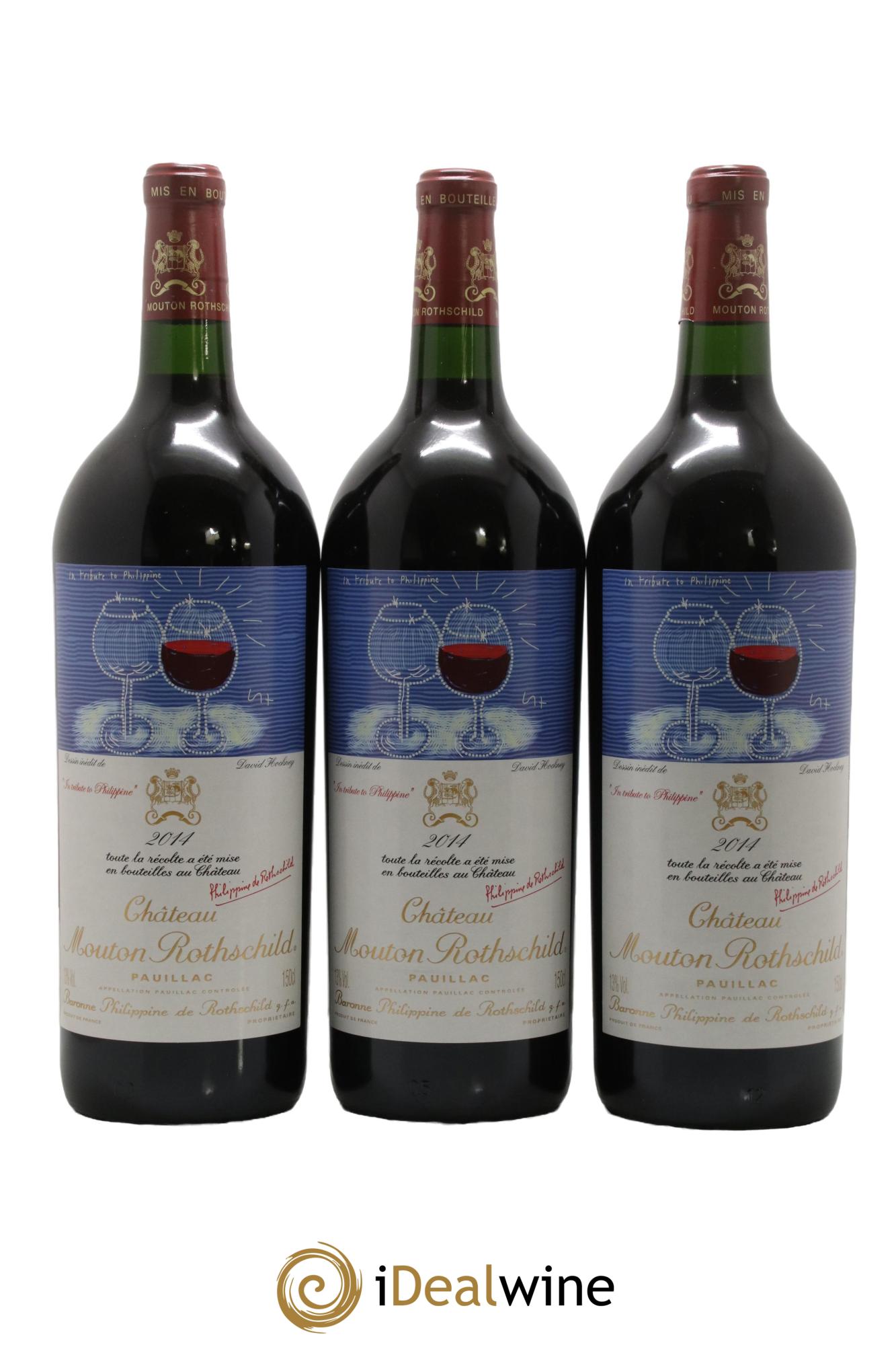 Château Mouton Rothschild 1er Grand Cru Classé 2014 - Lot de 6 magnums - 3