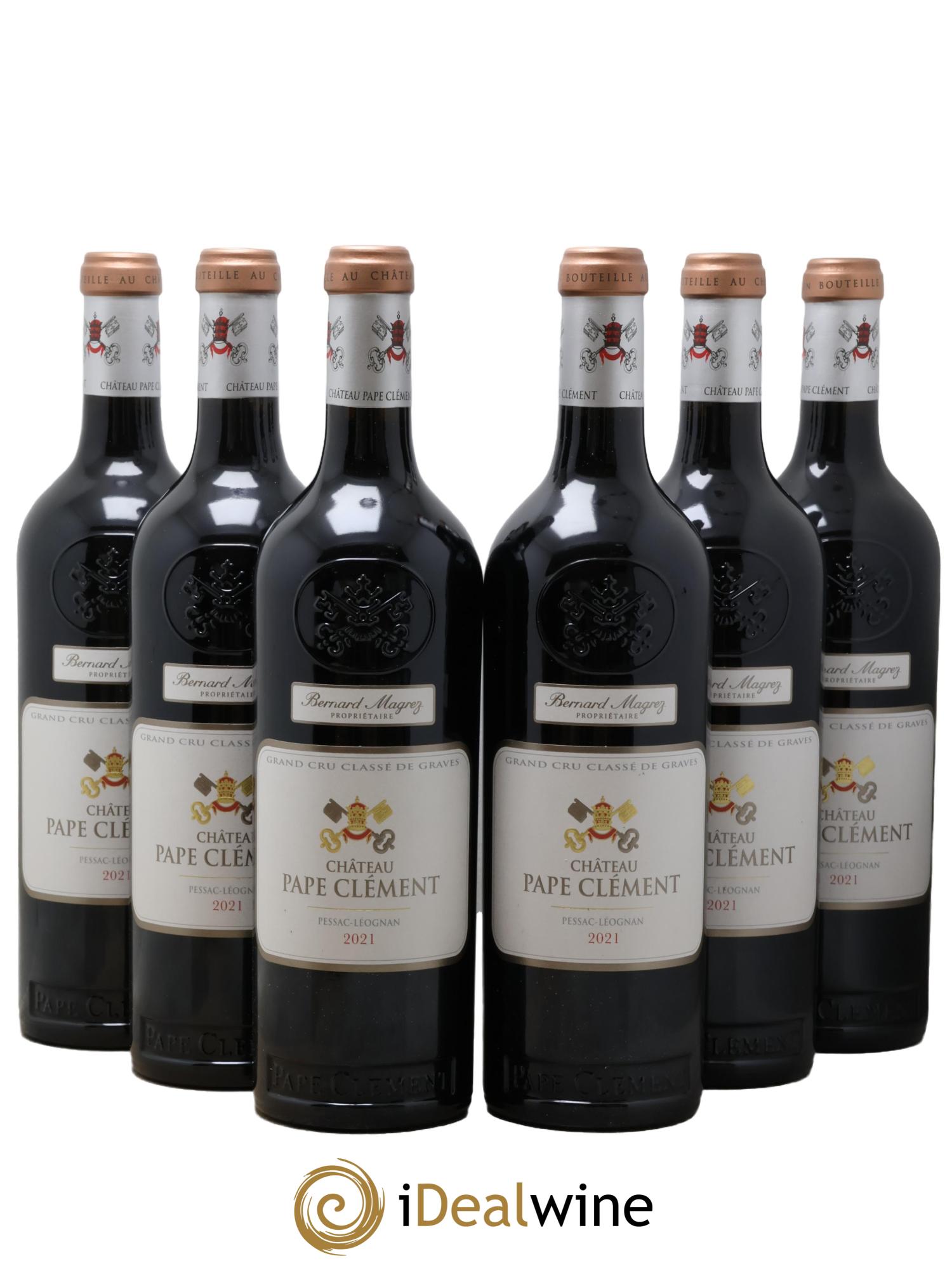 Château Pape Clément Cru Classé de Graves 2021 - Lot de 6 bouteilles - 0