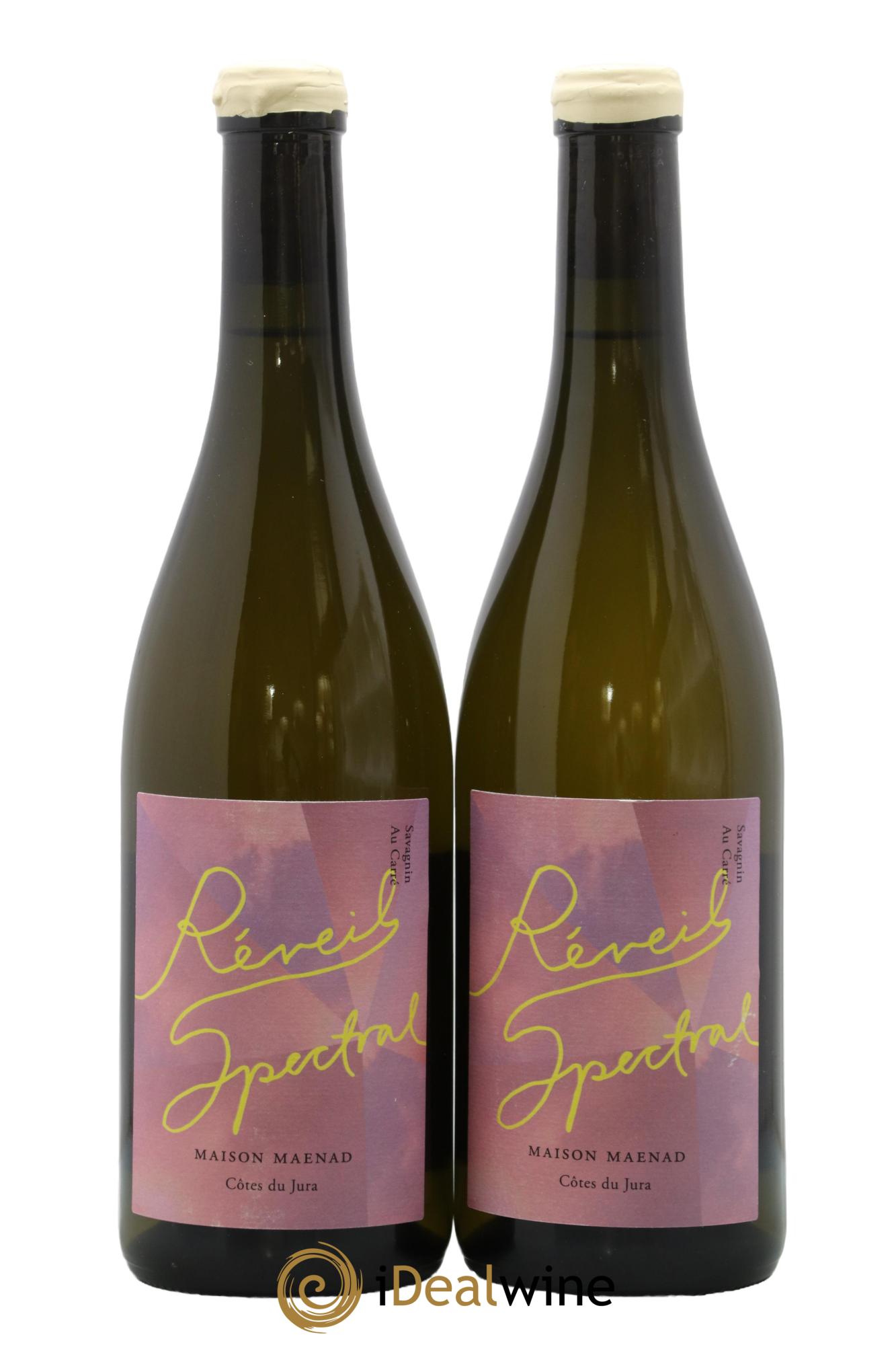 Côtes du Jura Réveil Spectral - Savagnin Au Carré Katie Worobeck Maison Maenad 2022 - Lot de 2 bouteilles - 0