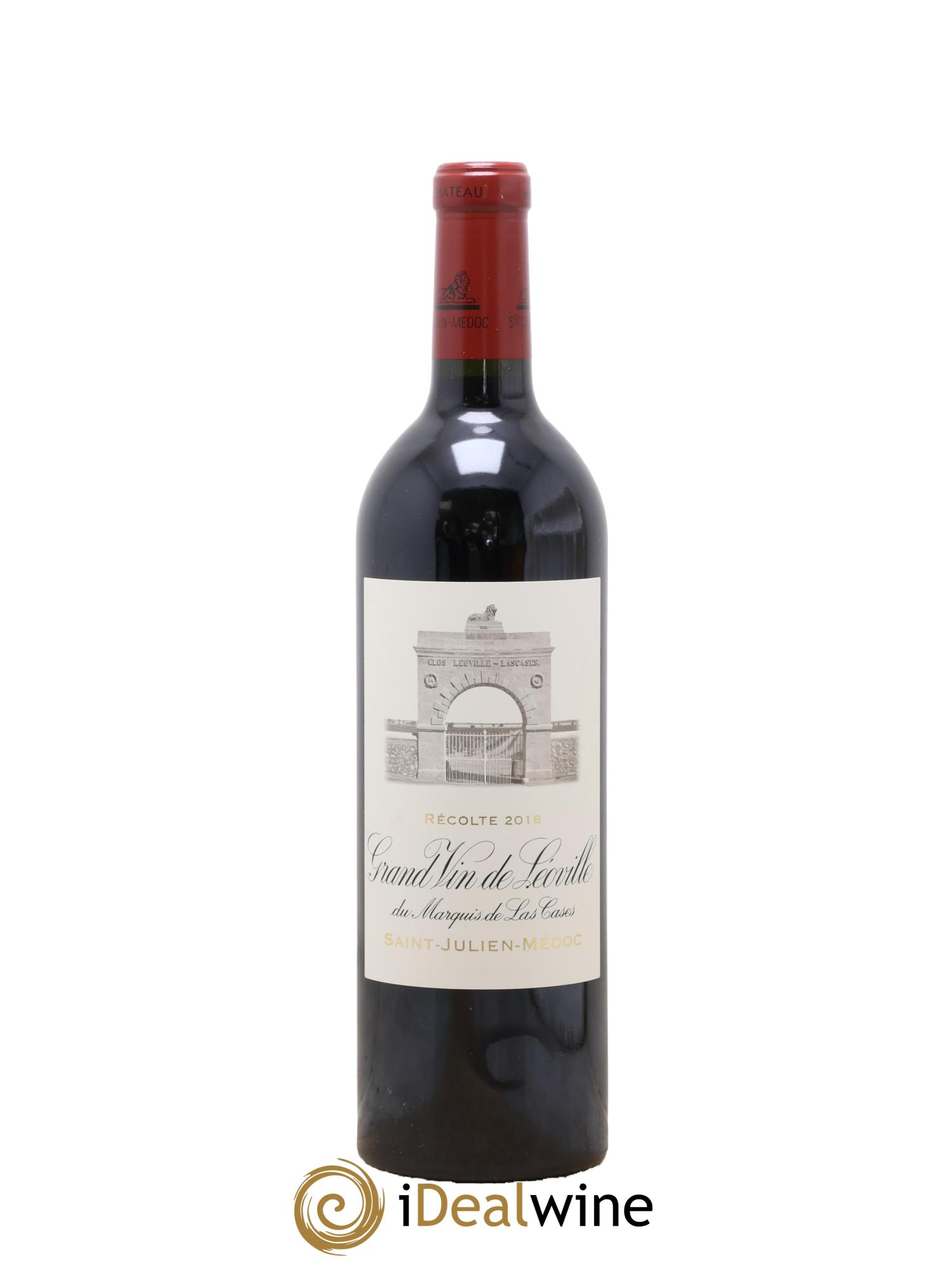 Château Léoville Las Cases 2ème Grand Cru Classé 2018 - Lot de 1 bouteille - 0