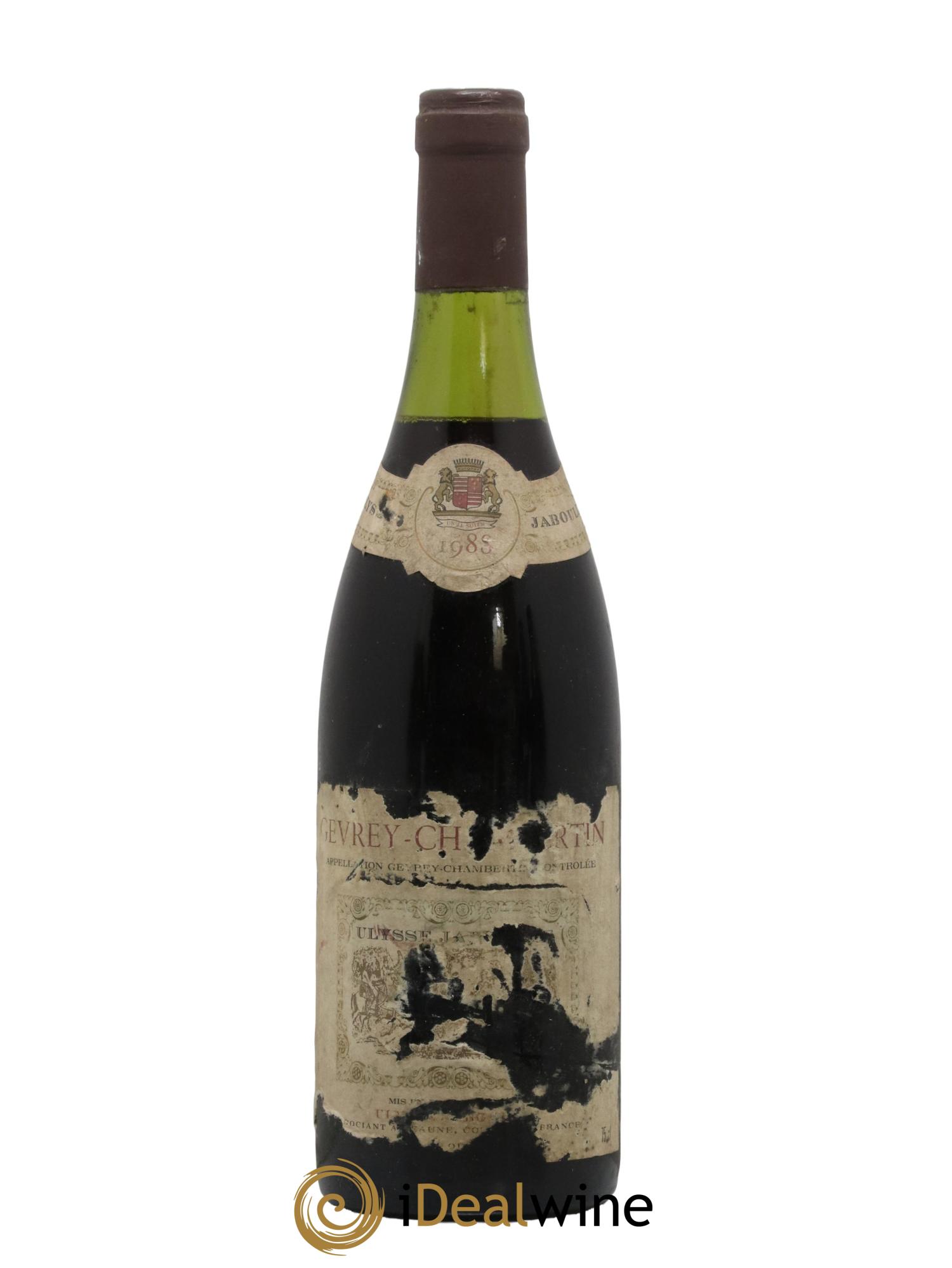 Gevrey-Chambertin Domaine Ulysse Jaboulet 1985 - Lot de 1 bouteille - 0