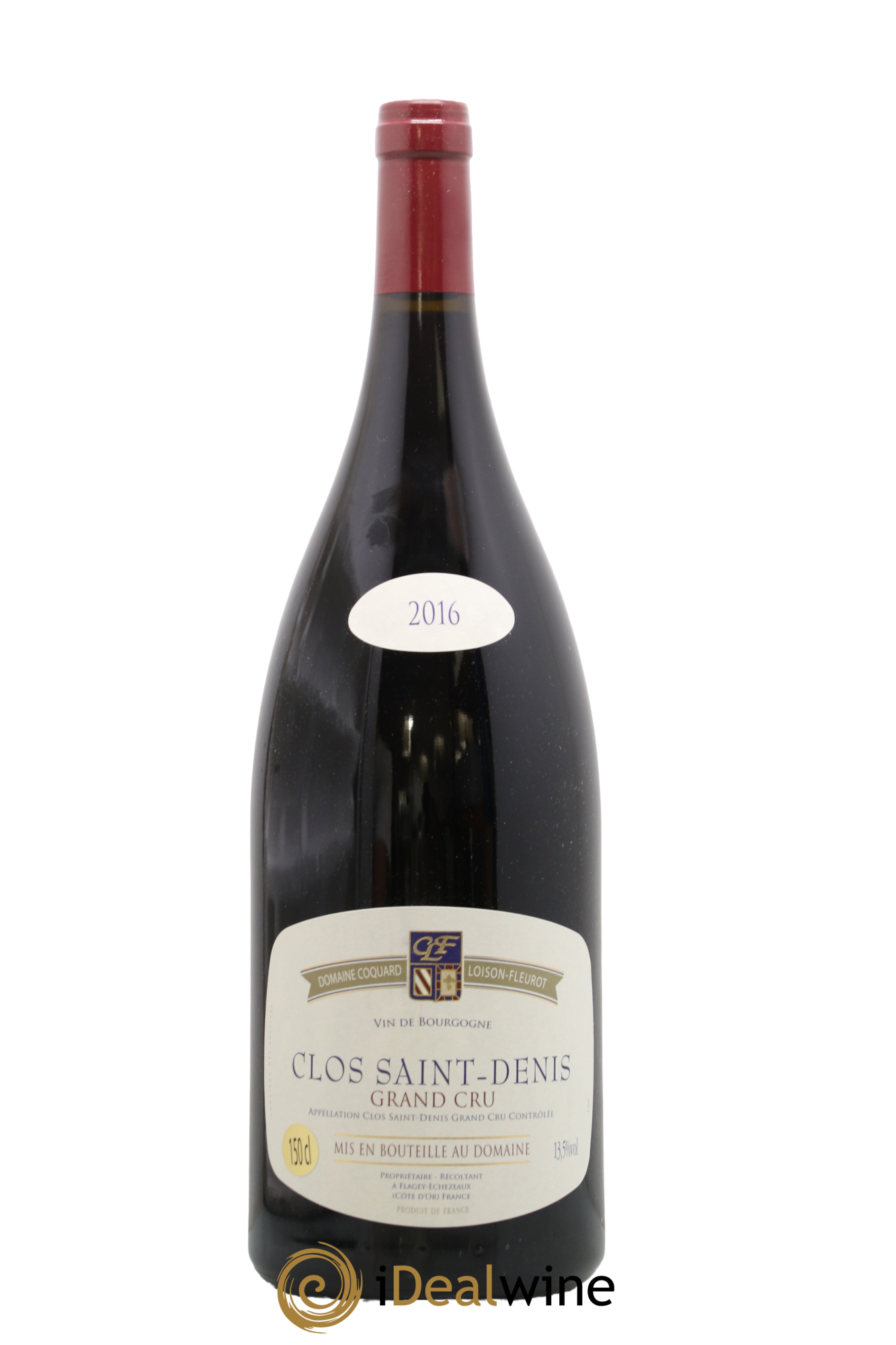 Clos Saint-Denis Grand Cru Coquard Loison-Fleurot 2016 - Lot of 1 magnum - 0