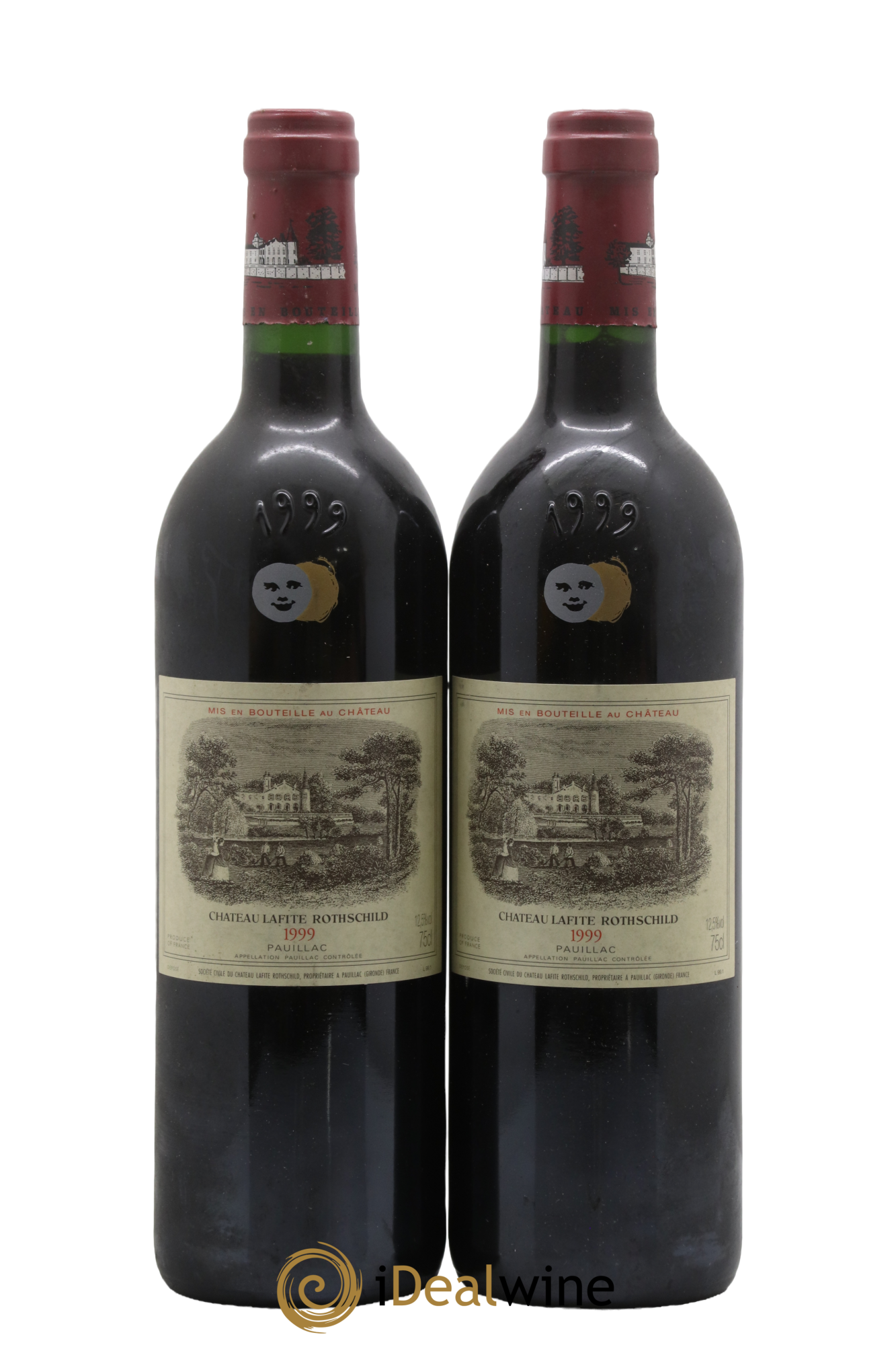 Château Lafite Rothschild 1er Grand Cru Classé 1999 - Lot of 2 bottles - 0
