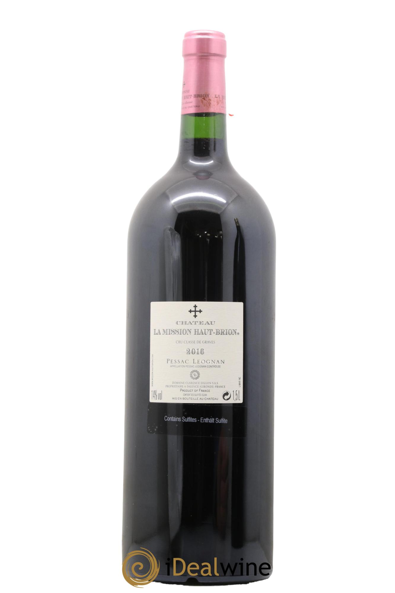 Château la Mission Haut-Brion Cru Classé de Graves 2016 - Lot de 1 magnum - 1