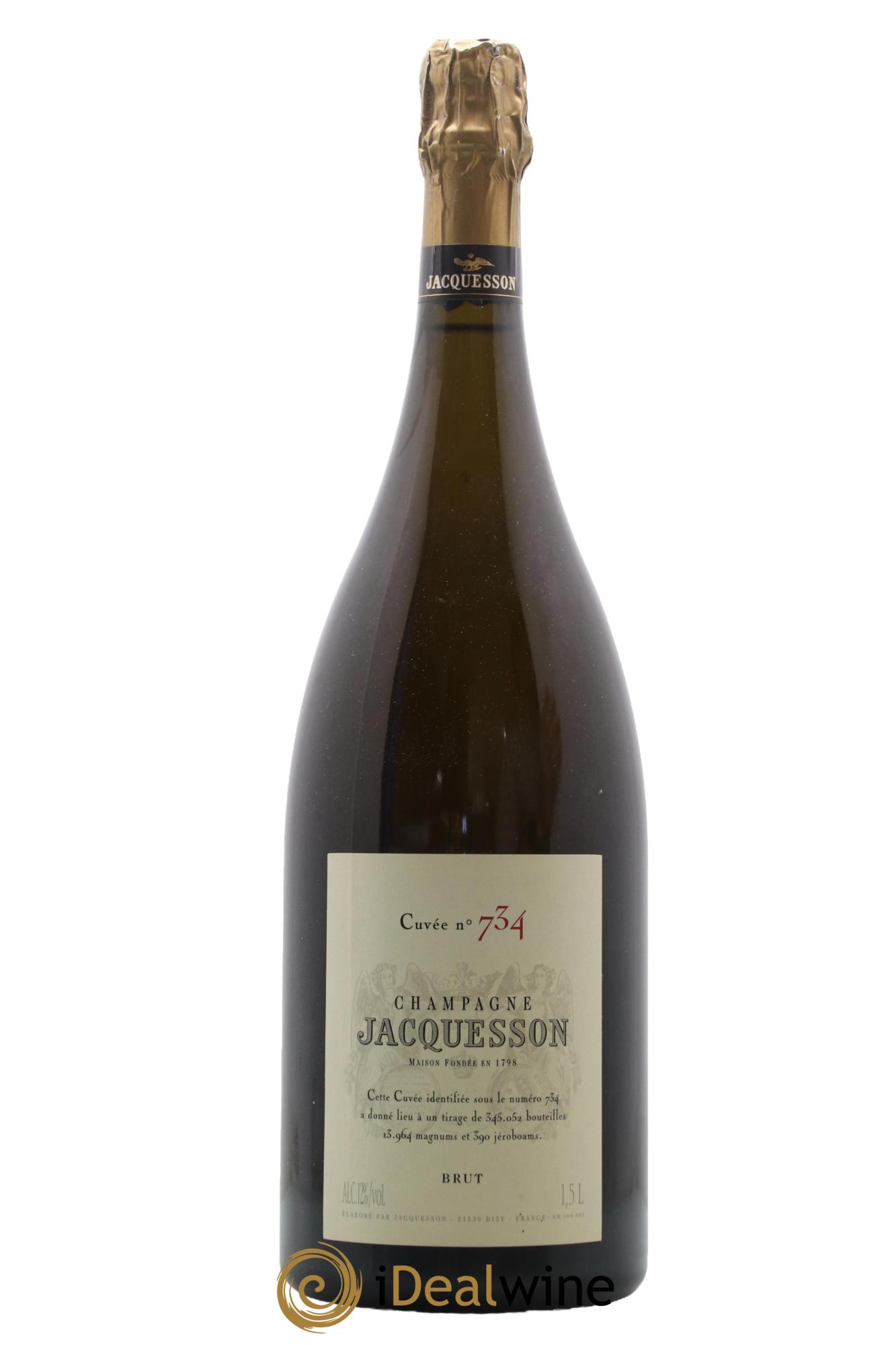 Cuvée 734 Jacquesson - Lot de 1 magnum - 0