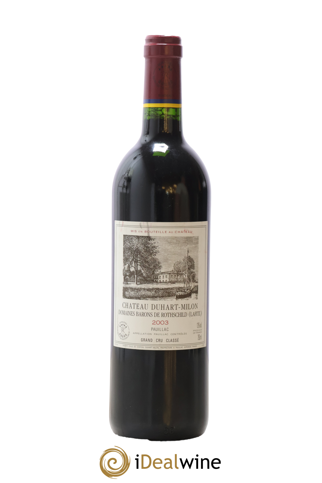 Château Duhart-Milon 4ème Grand Cru Classé 2003 - Lot de 1 bouteille - 0