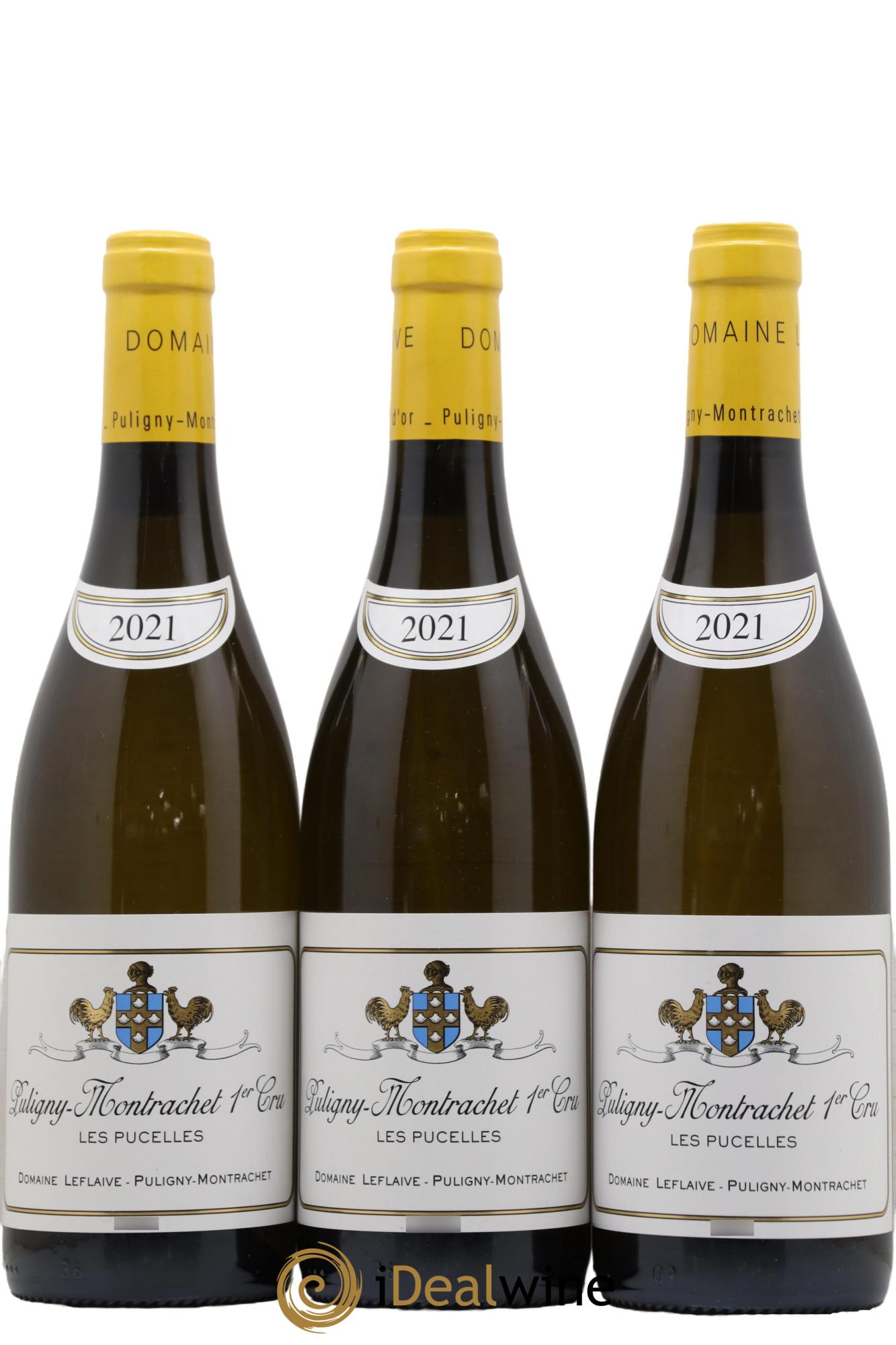 Puligny-Montrachet 1er Cru Les Pucelles Leflaive (Domaine) 2021 - Lot de 3 bouteilles - 0