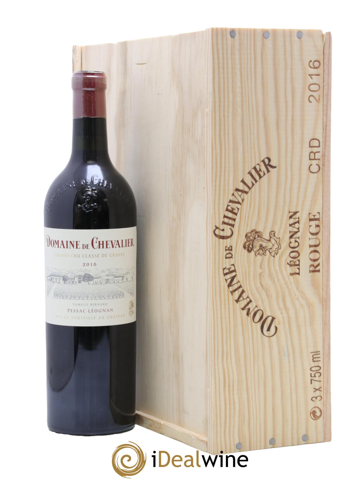 Domaine de Chevalier Cru Classé de Graves 2016 - Lotto di 3 bottiglie - 1