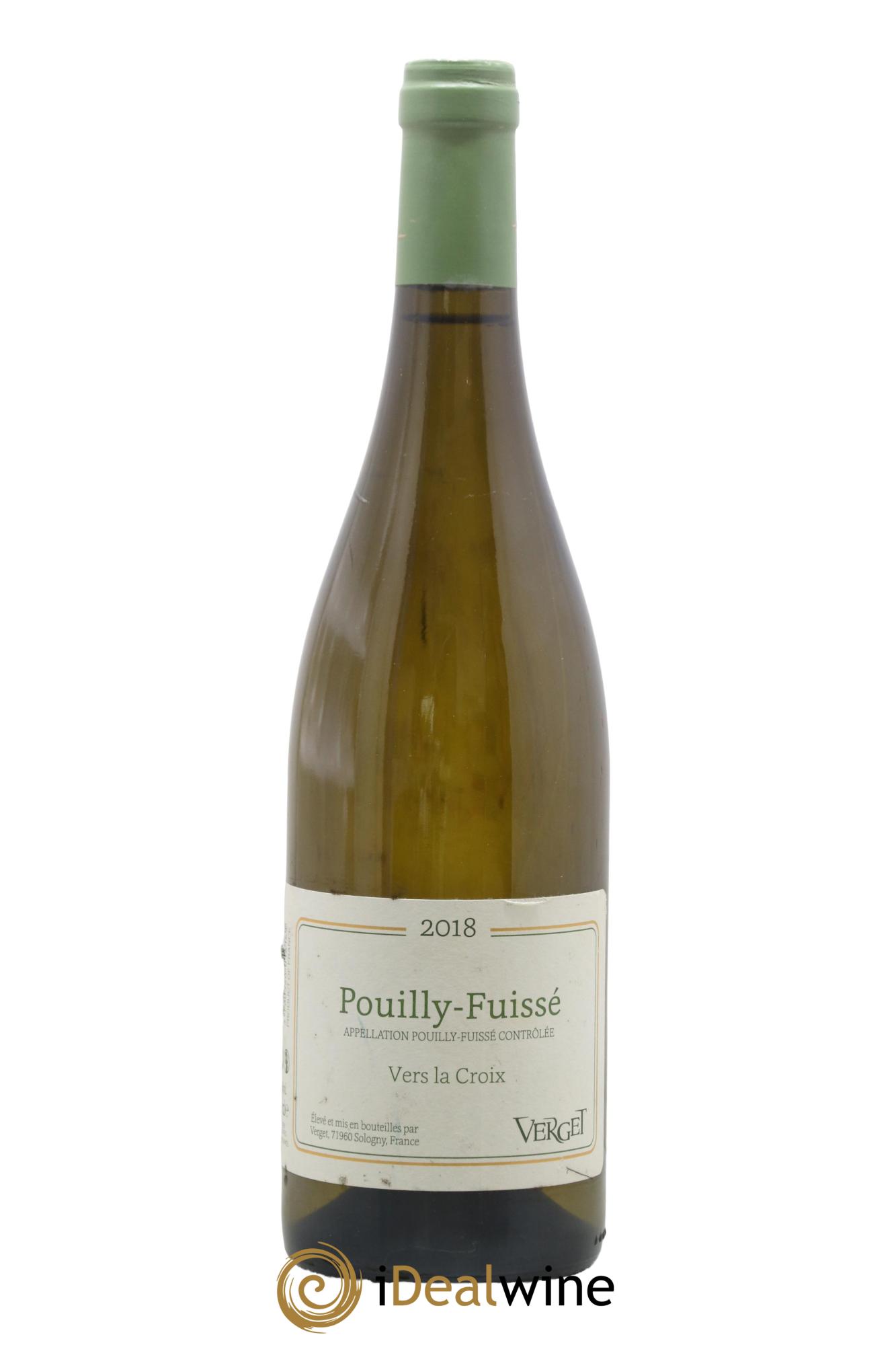 Pouilly-Fuissé Vers la Croix Verget 2018 - Lot de 1 bouteille - 0