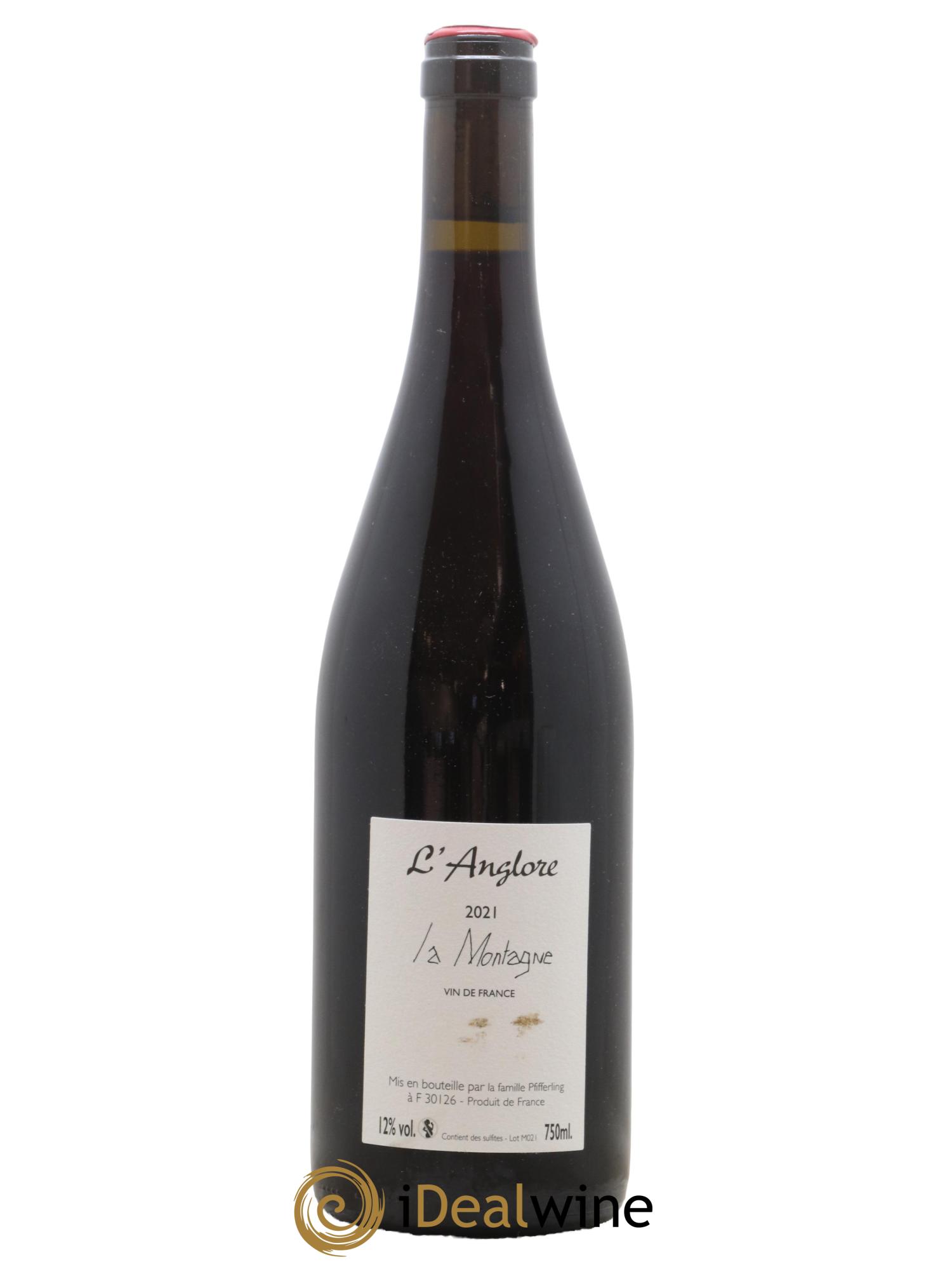Vin de France La Montagne Domaine L'Anglore 2021 - Lot de 1 bouteille - 1