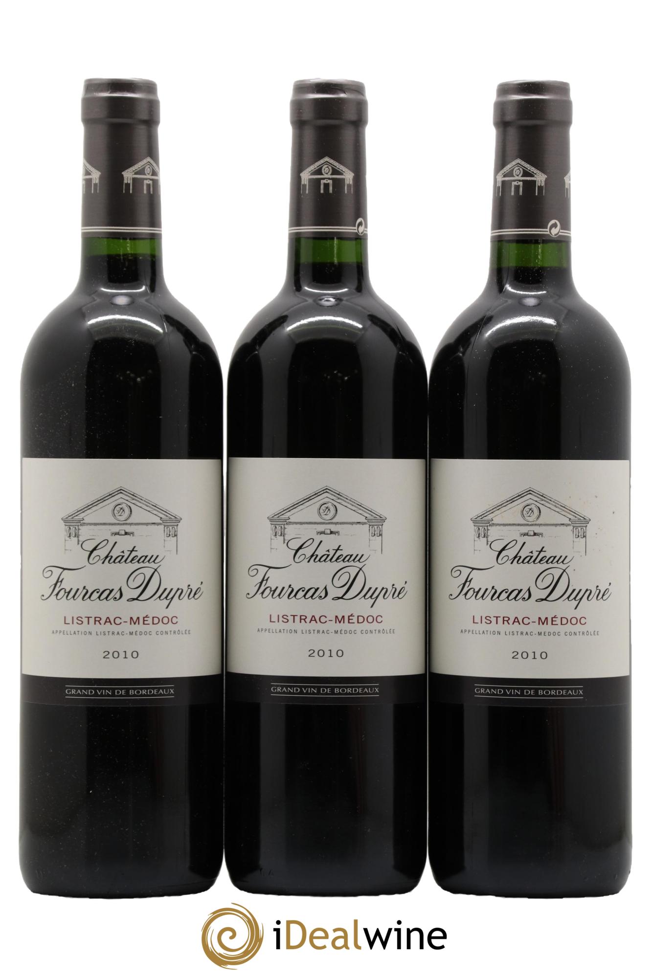 Château Fourcas Dupré 2010 - Lot de 6 bouteilles - 1