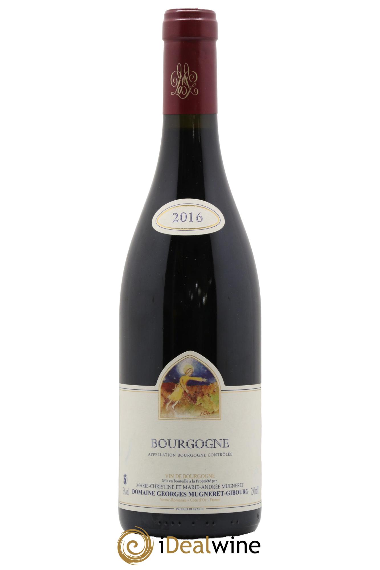 Bourgogne Mugneret-Gibourg (Domaine) 2016 - Lot de 1 bouteille - 0