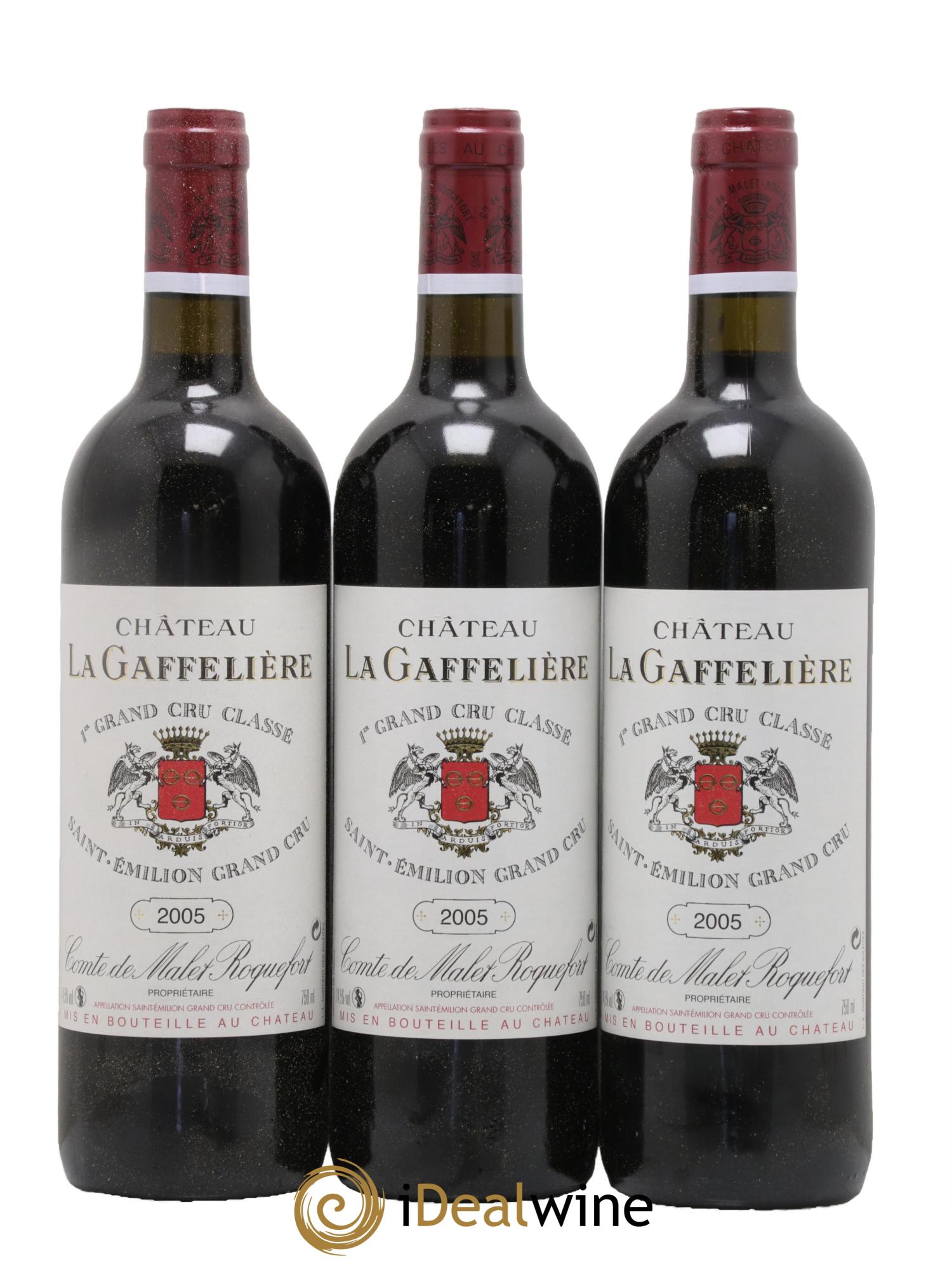 Château la Gaffelière 1er Grand Cru Classé B 2005 - Lot de 6 bouteilles - 1