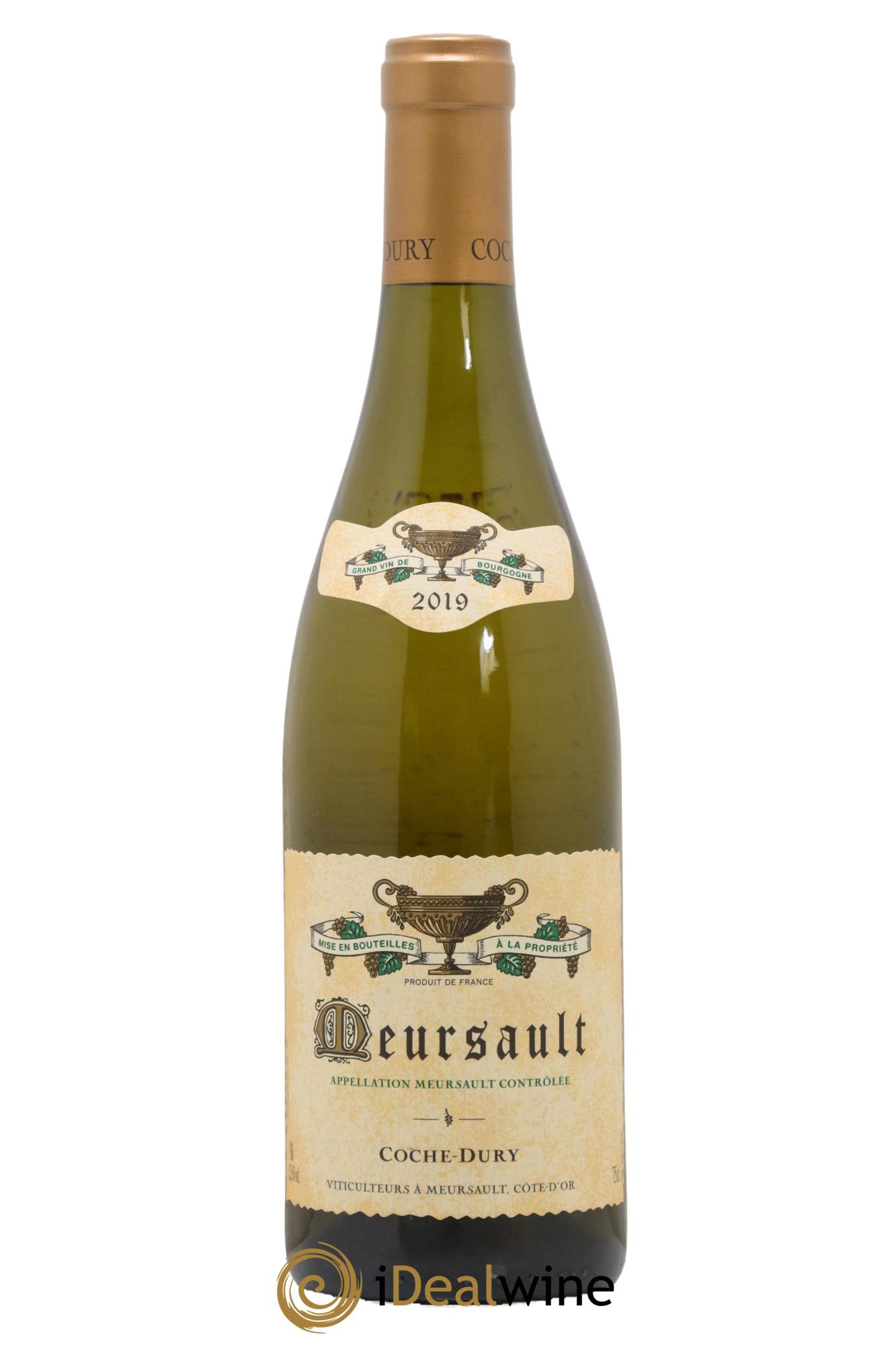 Meursault Coche Dury (Domaine) 2019 - Lot de 1 bouteille - 0