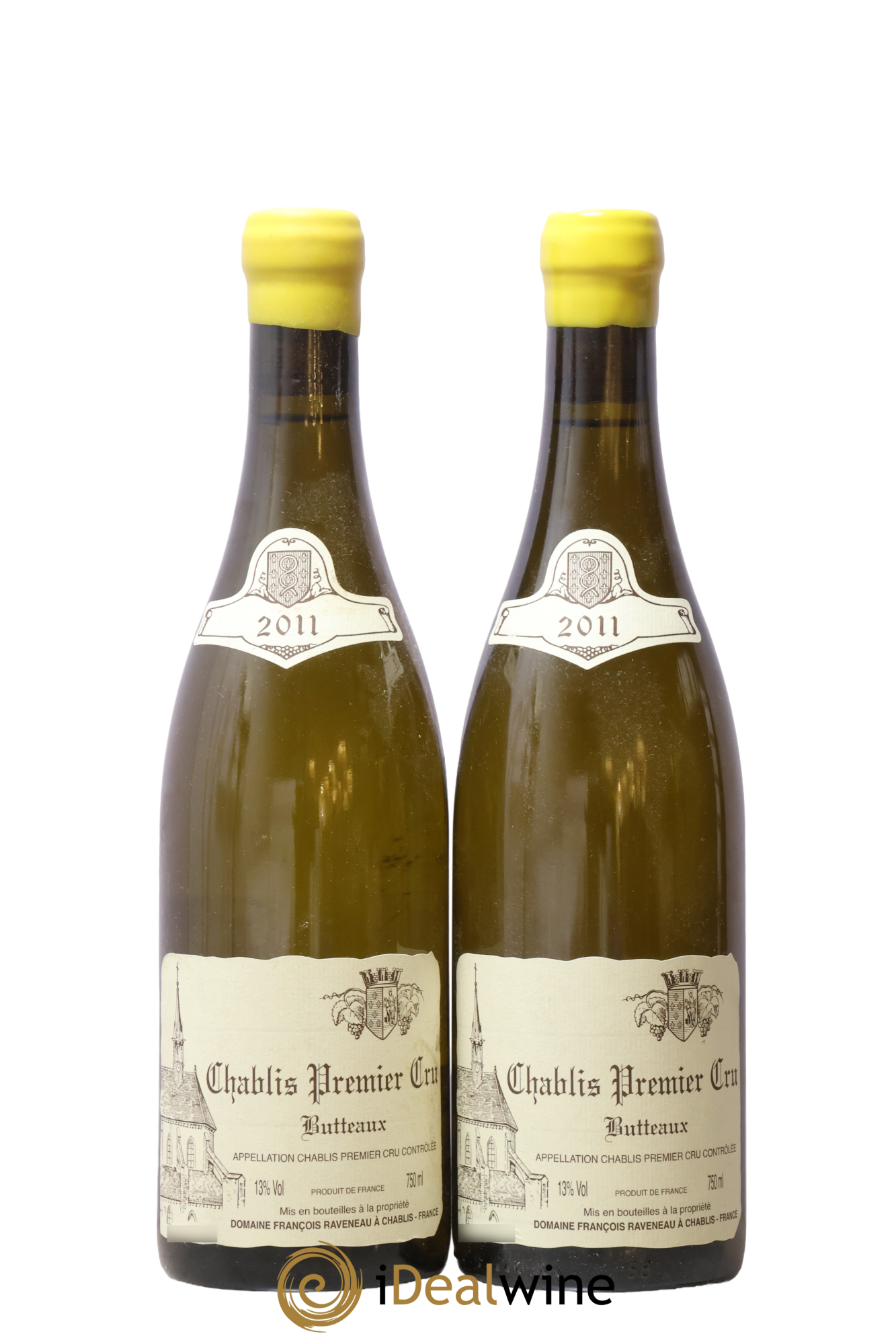 Chablis 1er Cru Butteaux Raveneau (Domaine) 2011 - Lote de 2 botellas - 0