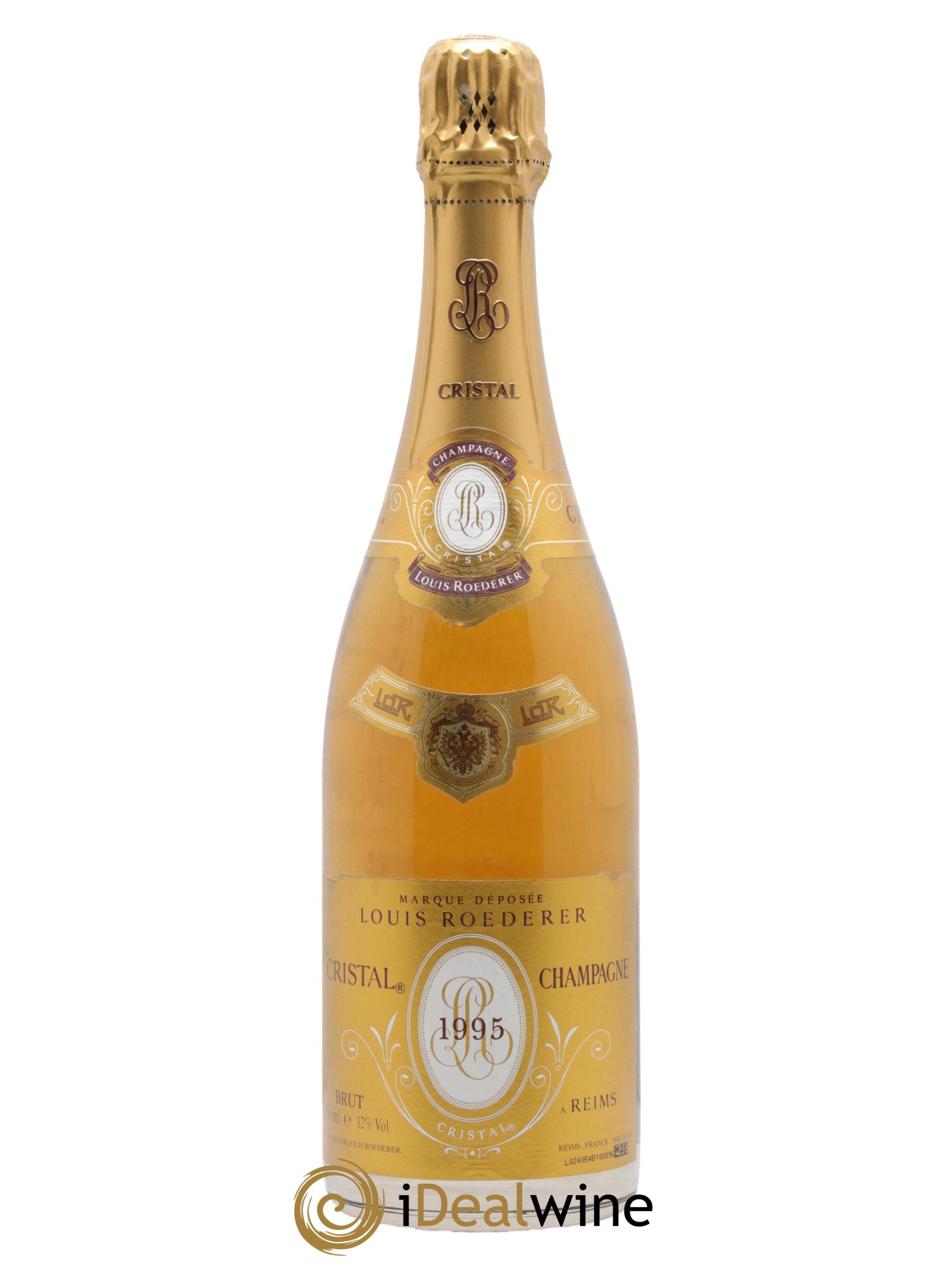 Cristal Louis Roederer 1995 - Lot of 1 bottle - 1