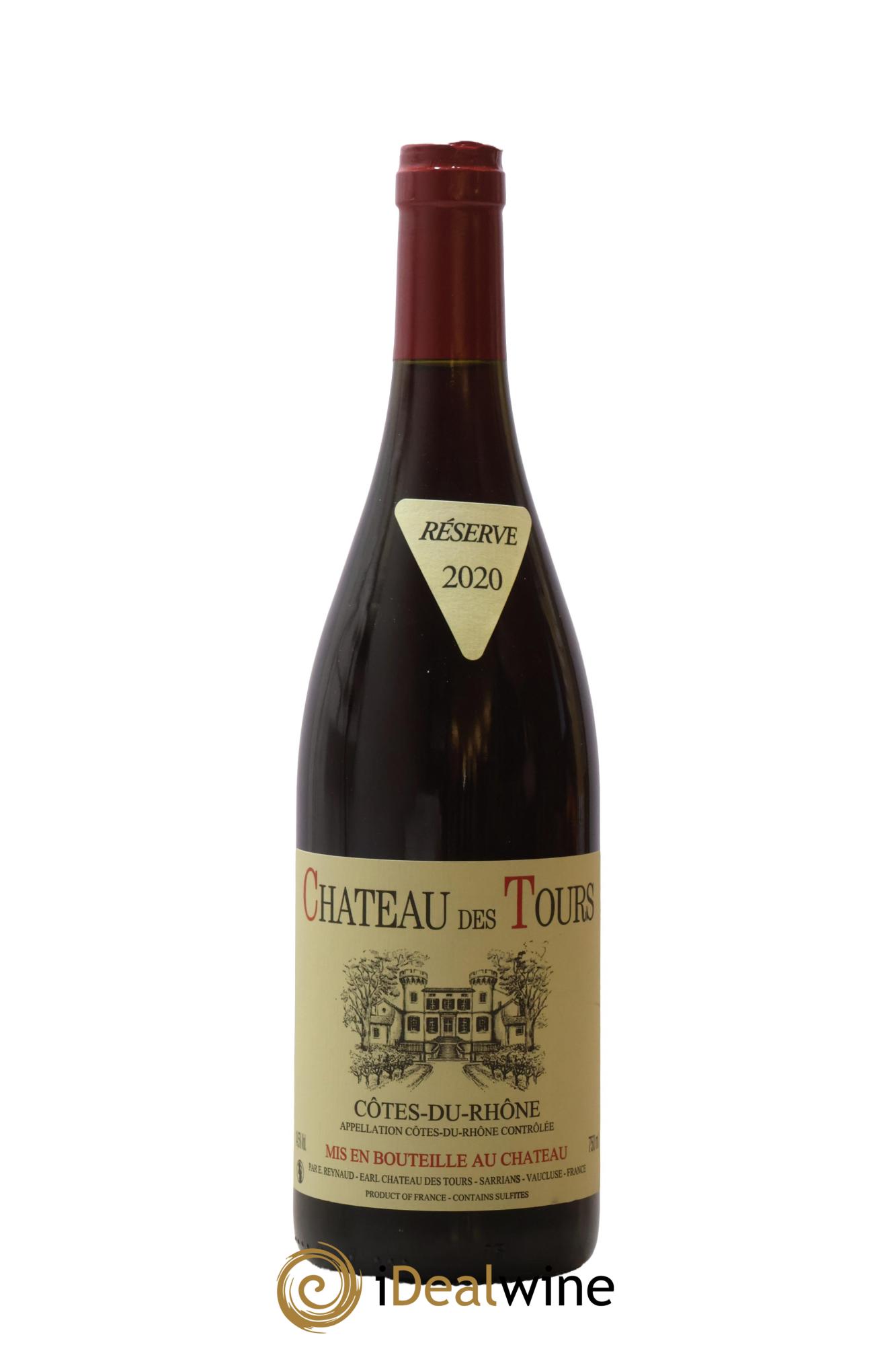 Côtes-du-Rhône Château des Tours Emmanuel Reynaud 2020 - Posten von 1 Flasche - 0