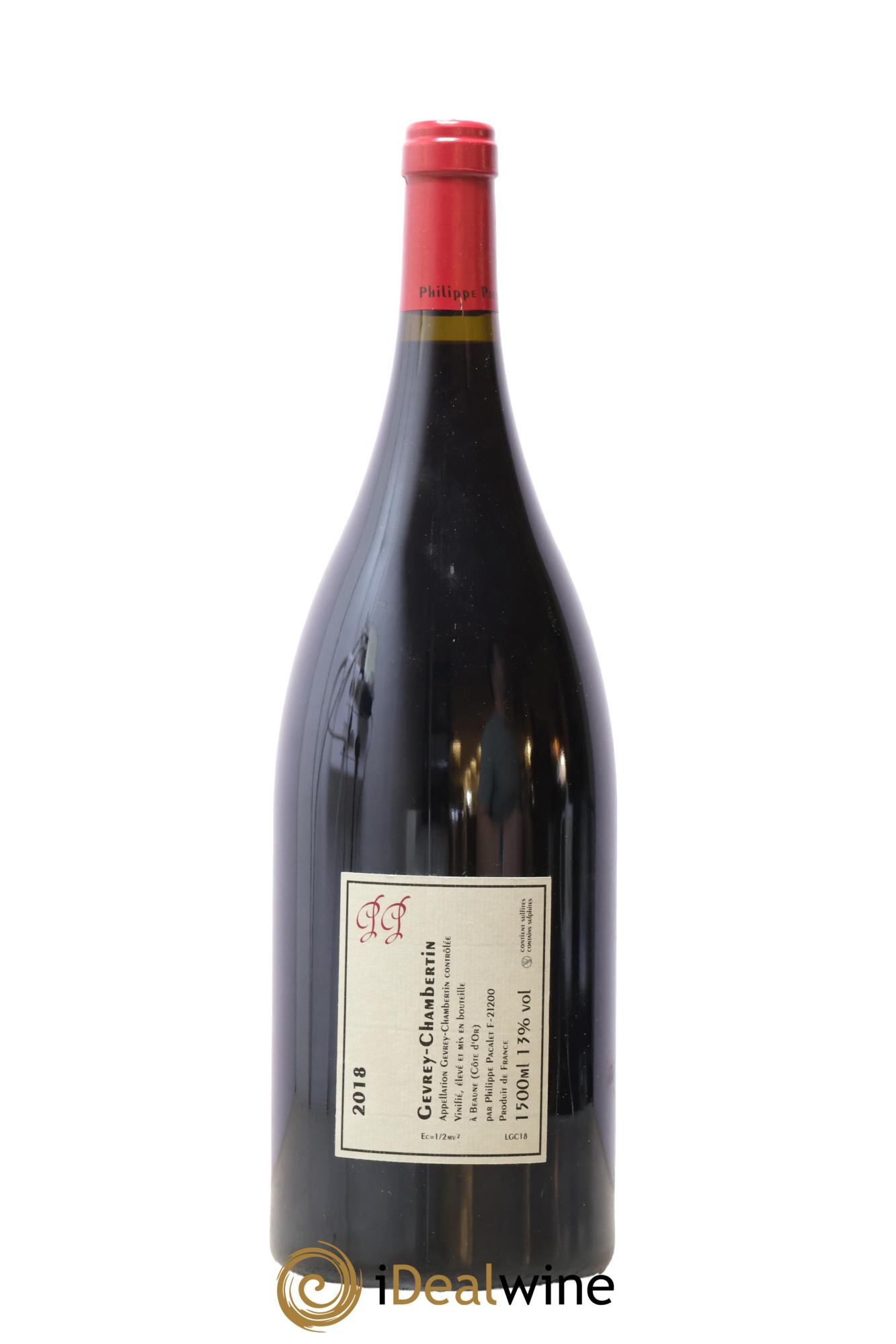 Gevrey-Chambertin Philippe Pacalet 2018 - Lot de 1 magnum - 1