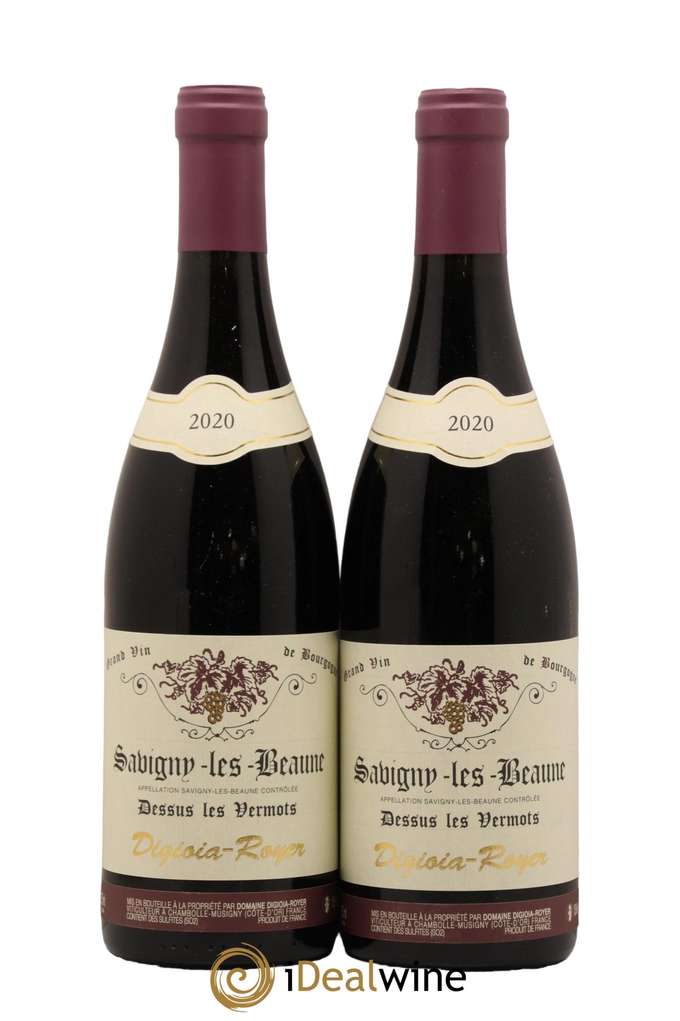 Savigny-lès-Beaune Dessus Vermots Domaine Digioia Royer 2020 - Lot de 2 bouteilles - 0